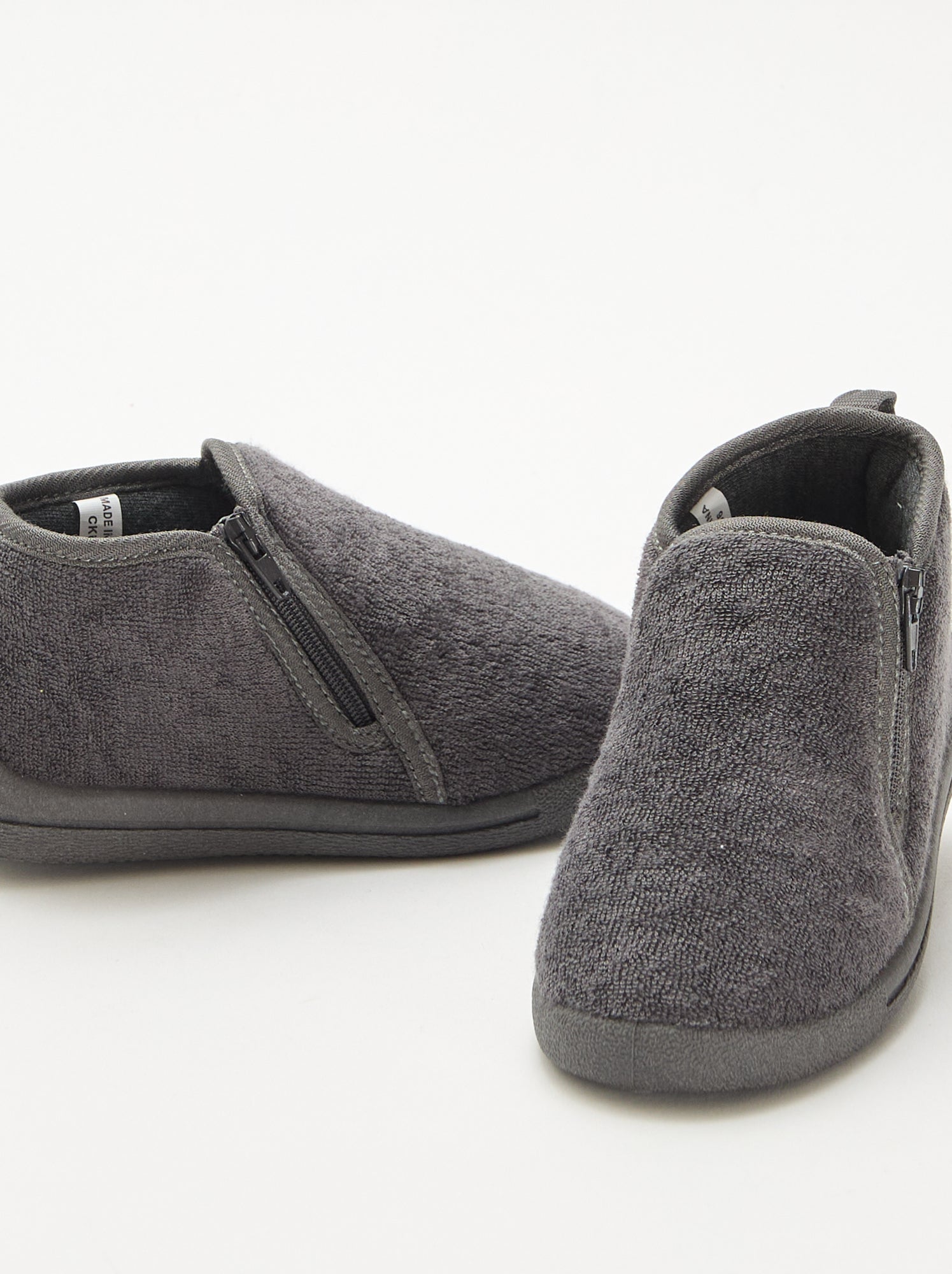 Chaussons boots - Gris