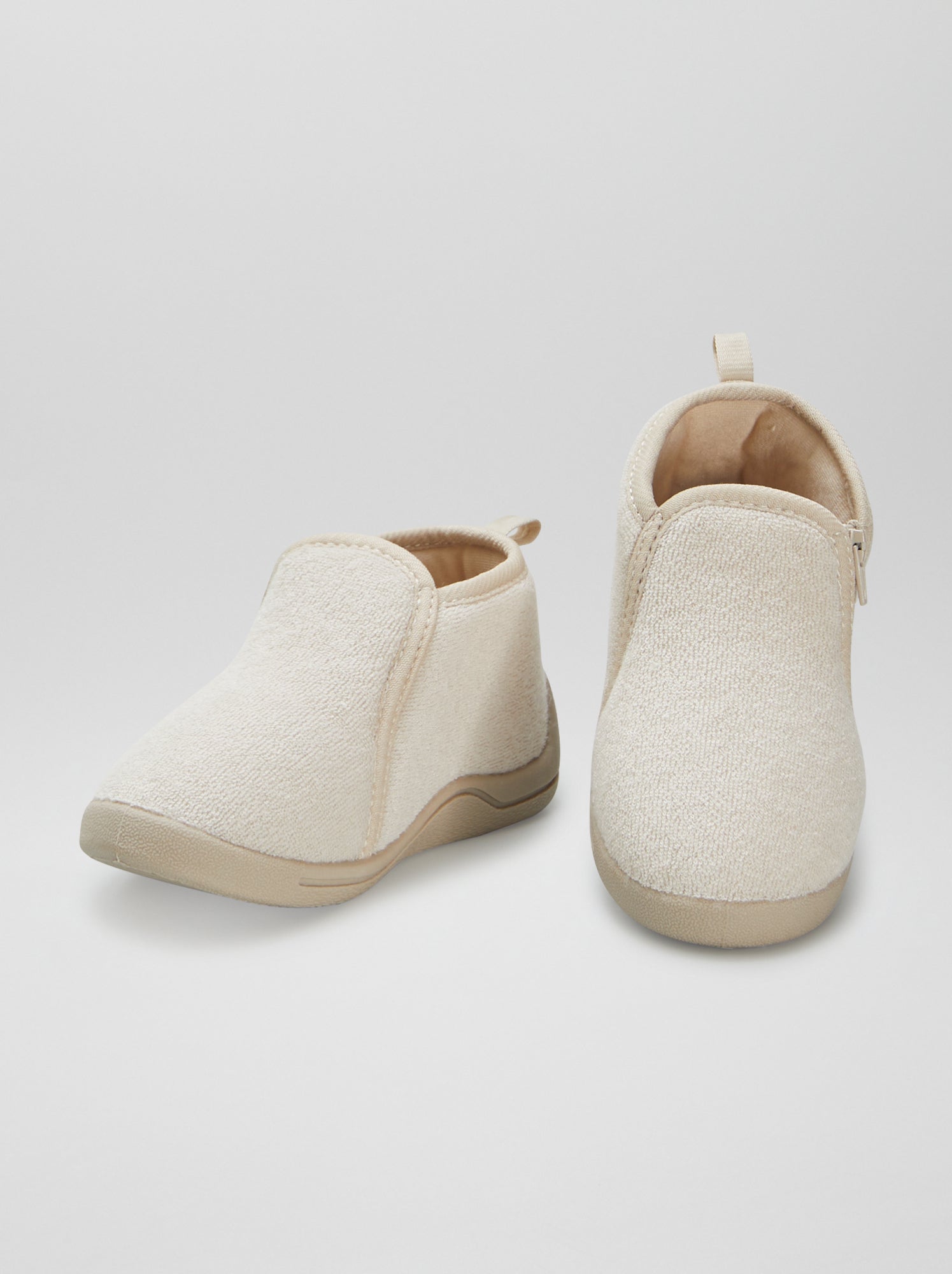 Chaussons bottillons - Beige
