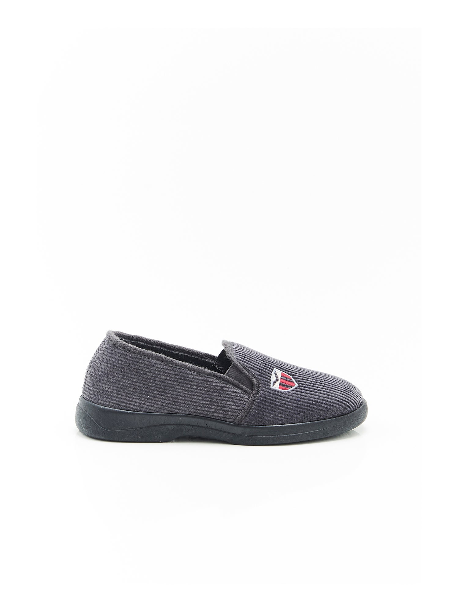 Chaussons en velours côtelé - damart - Gris