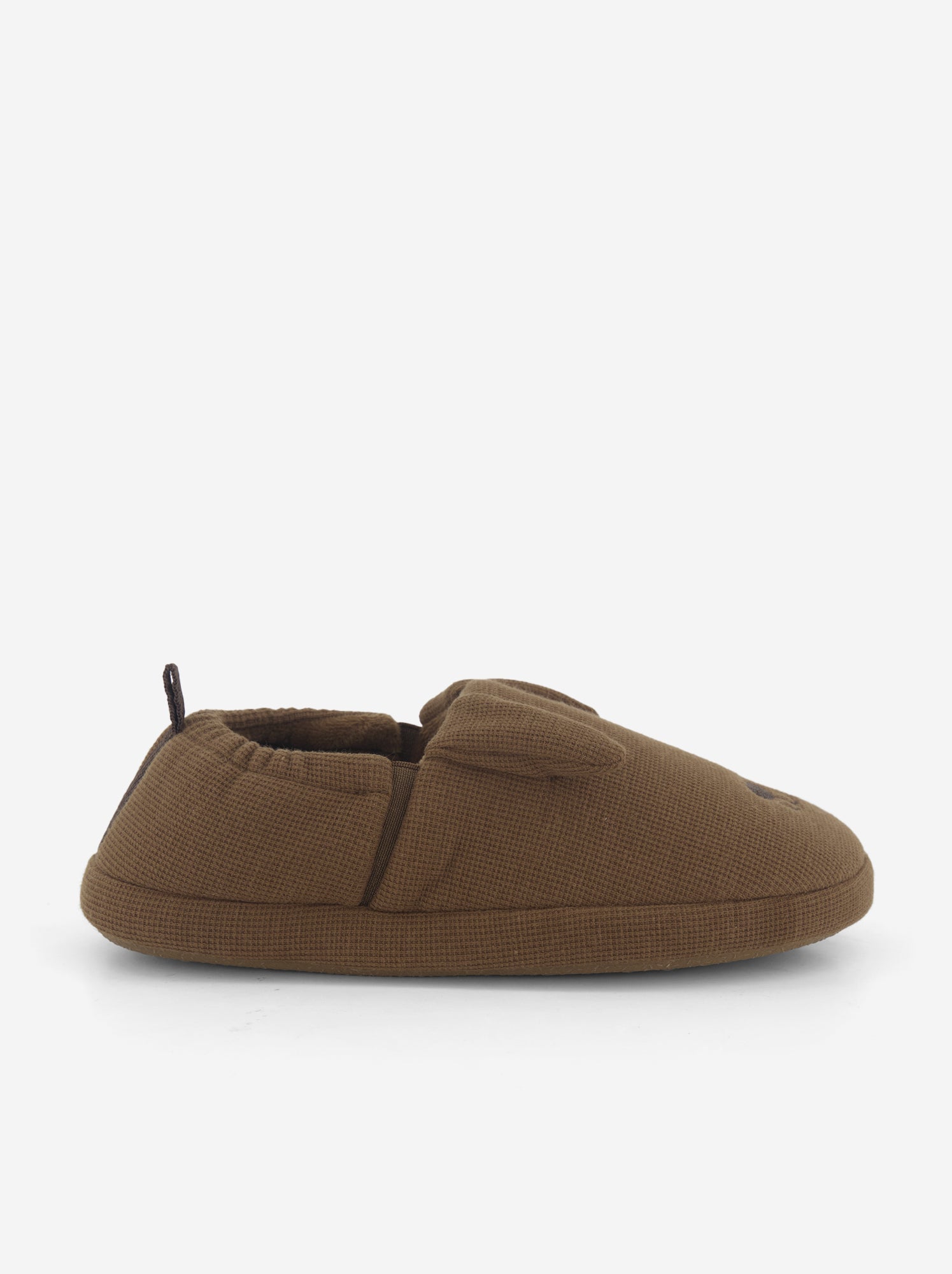 Chaussons forme charentaise - Marron