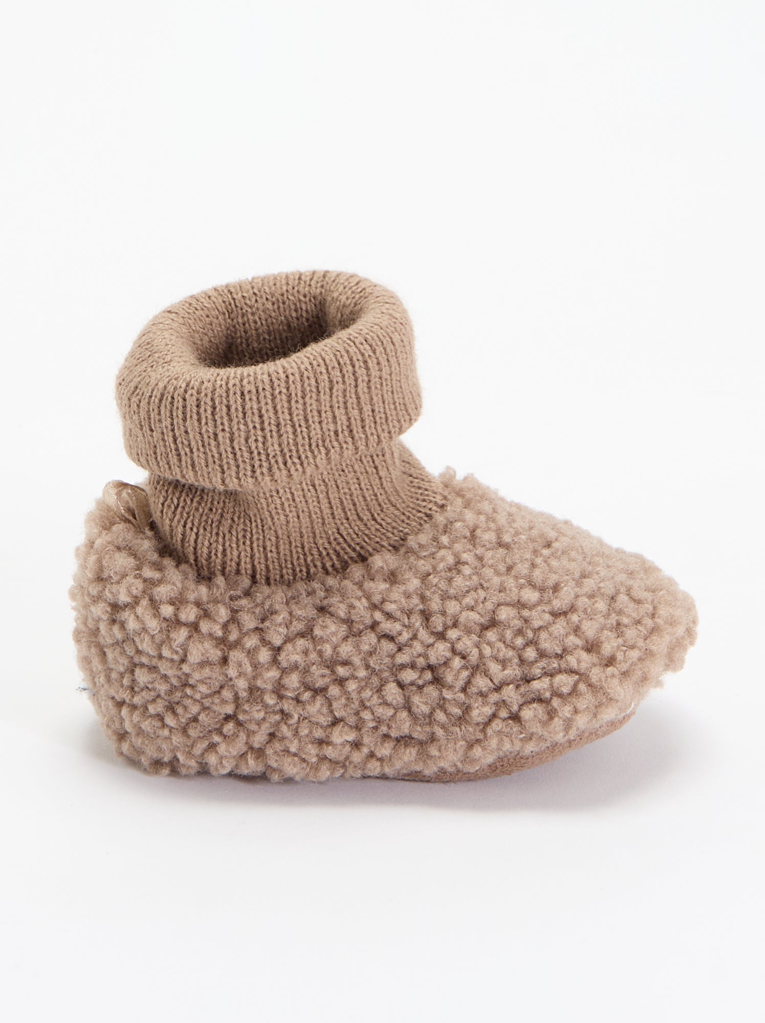 Chaussons fourrés - Beige