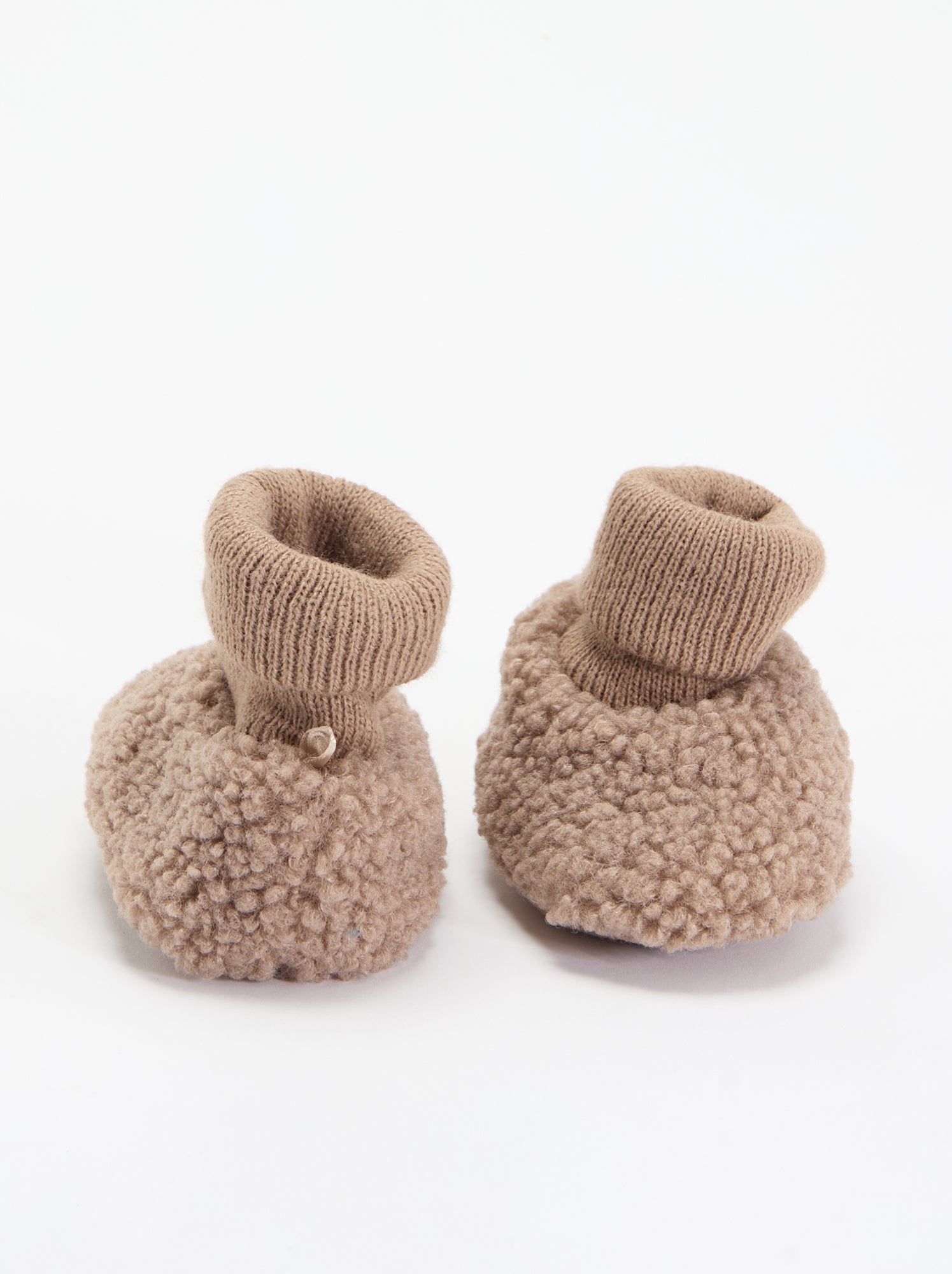 Chaussons fourrés - Beige