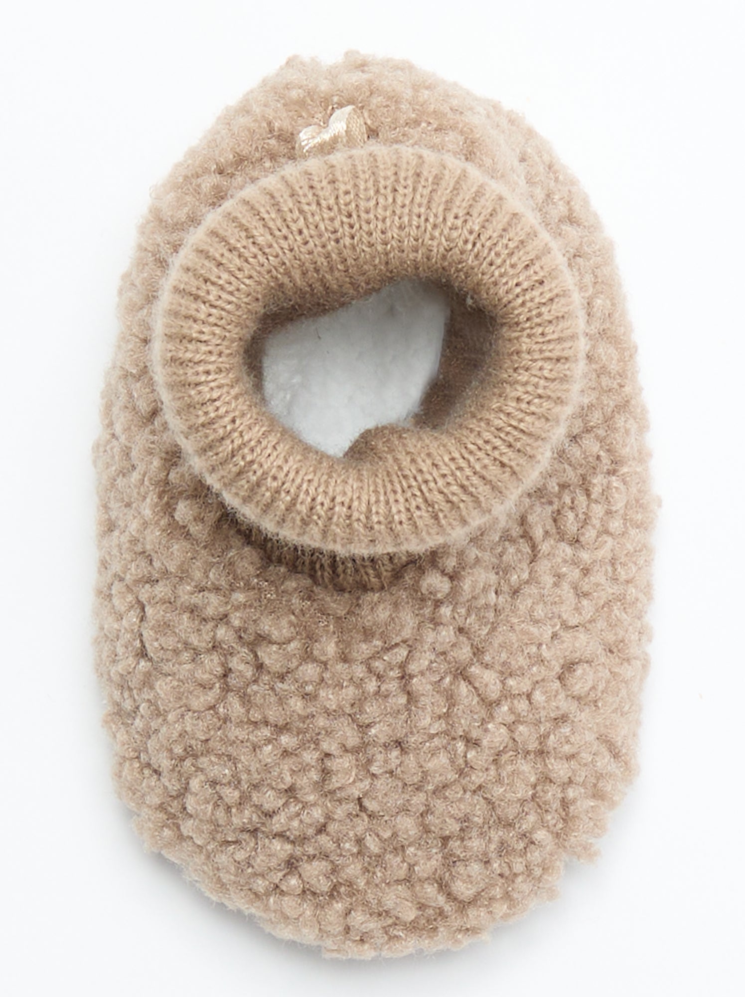 Chaussons fourrés - Beige
