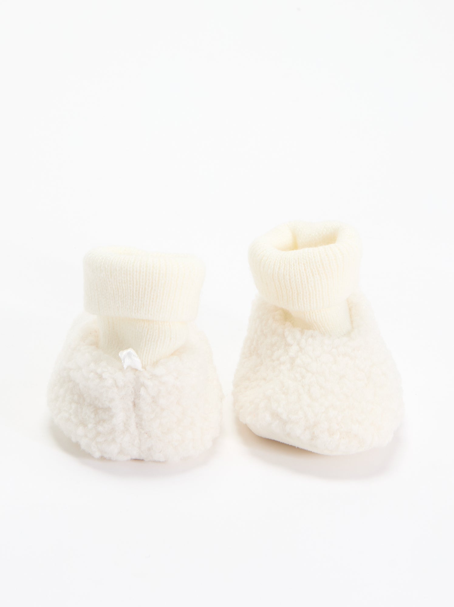 Chaussons fourrés - Blanc