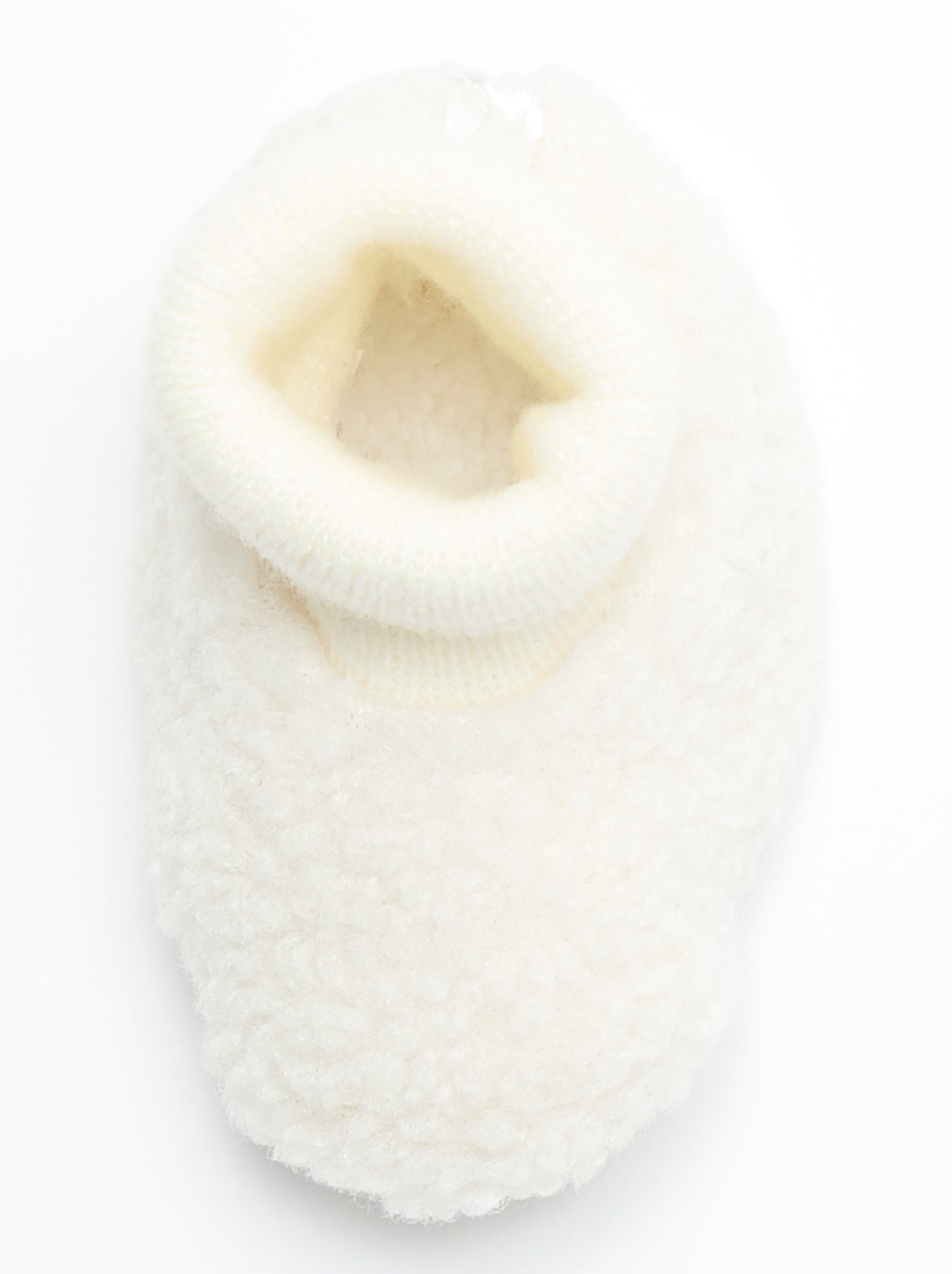 Chaussons fourrés - Blanc