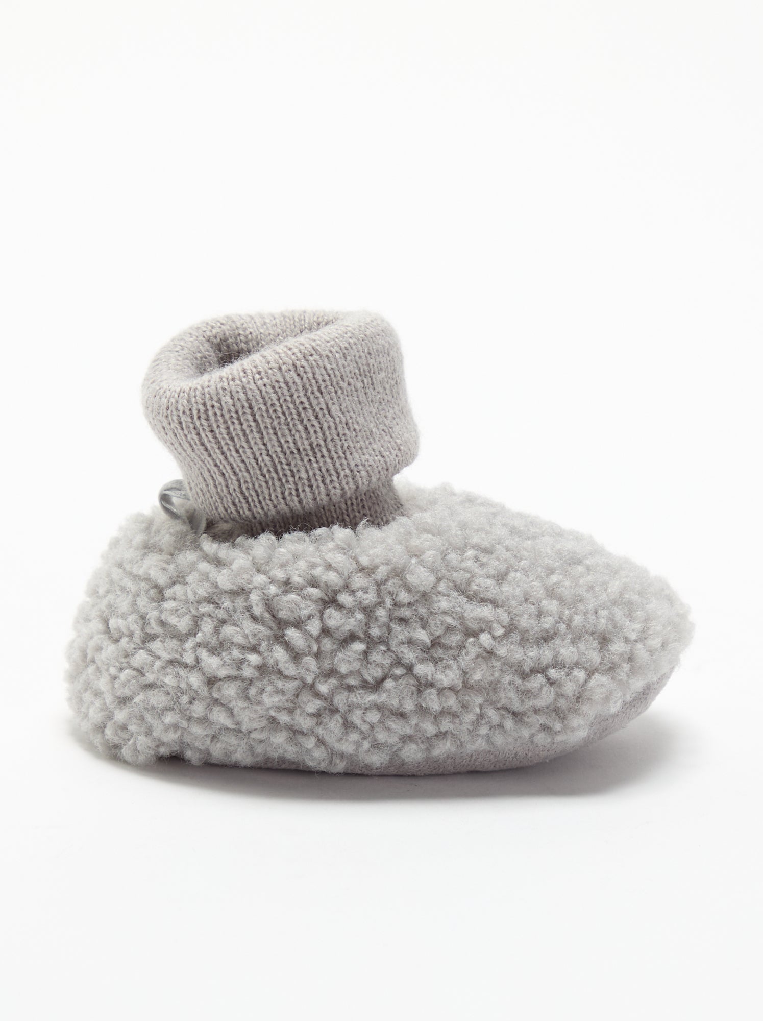 Chaussons fourrés - Gris