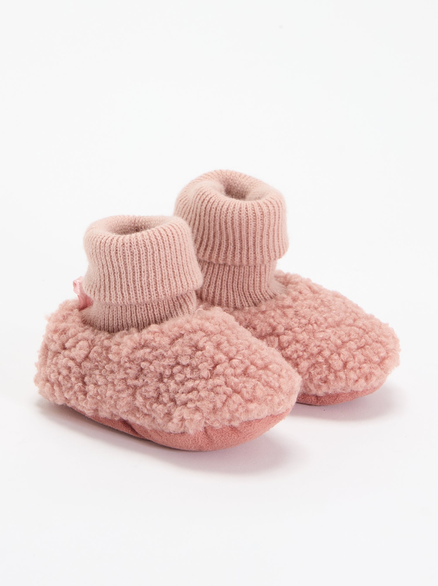 Chaussons fourrés - Rose