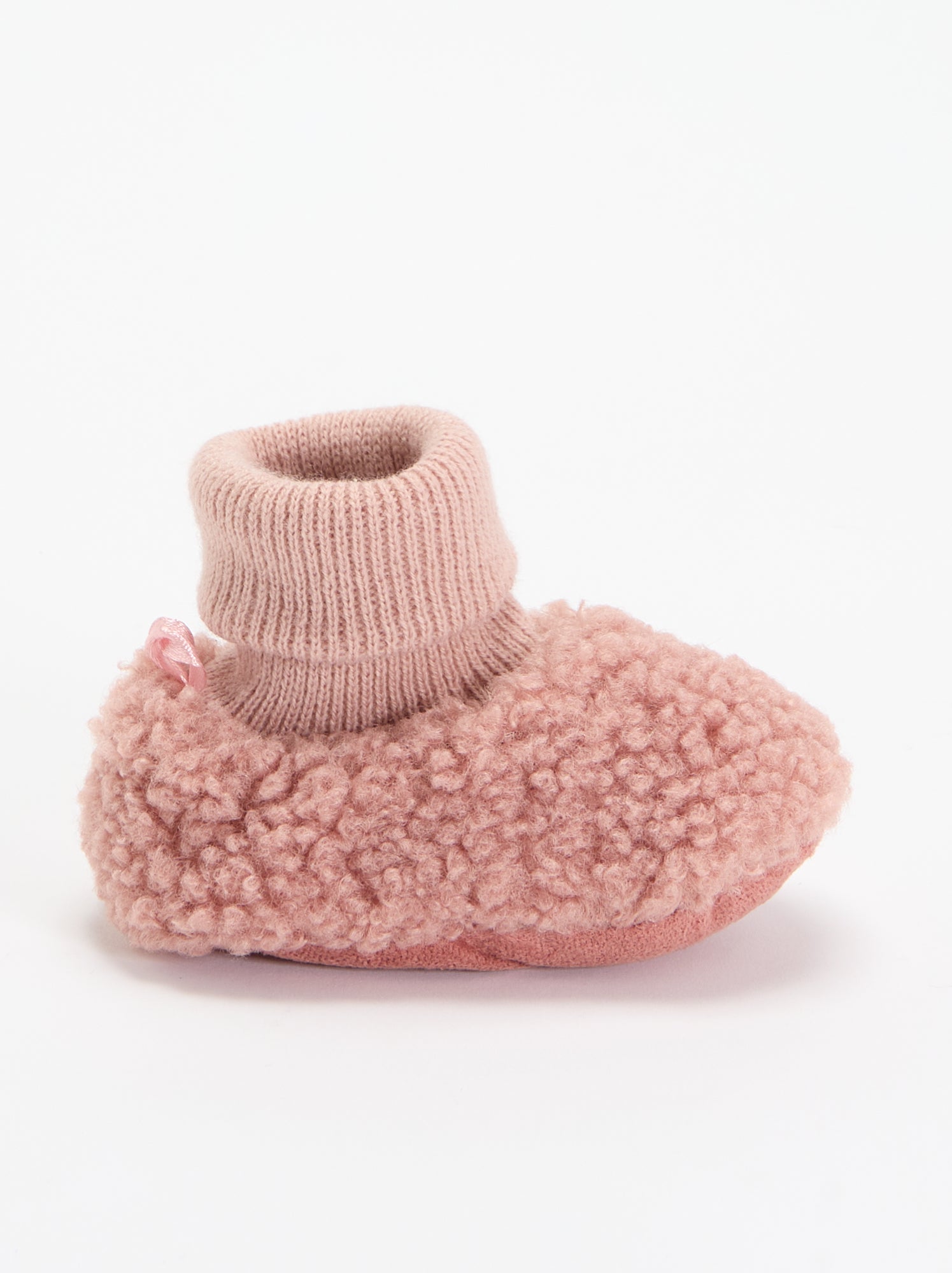 Chaussons fourrés - Rose