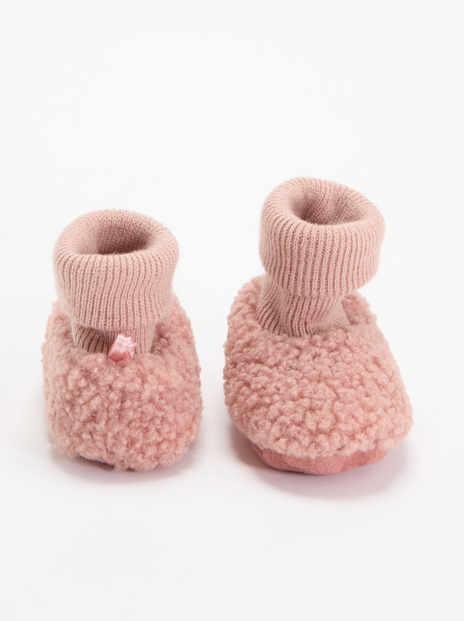 Chaussons fourrés - Rose