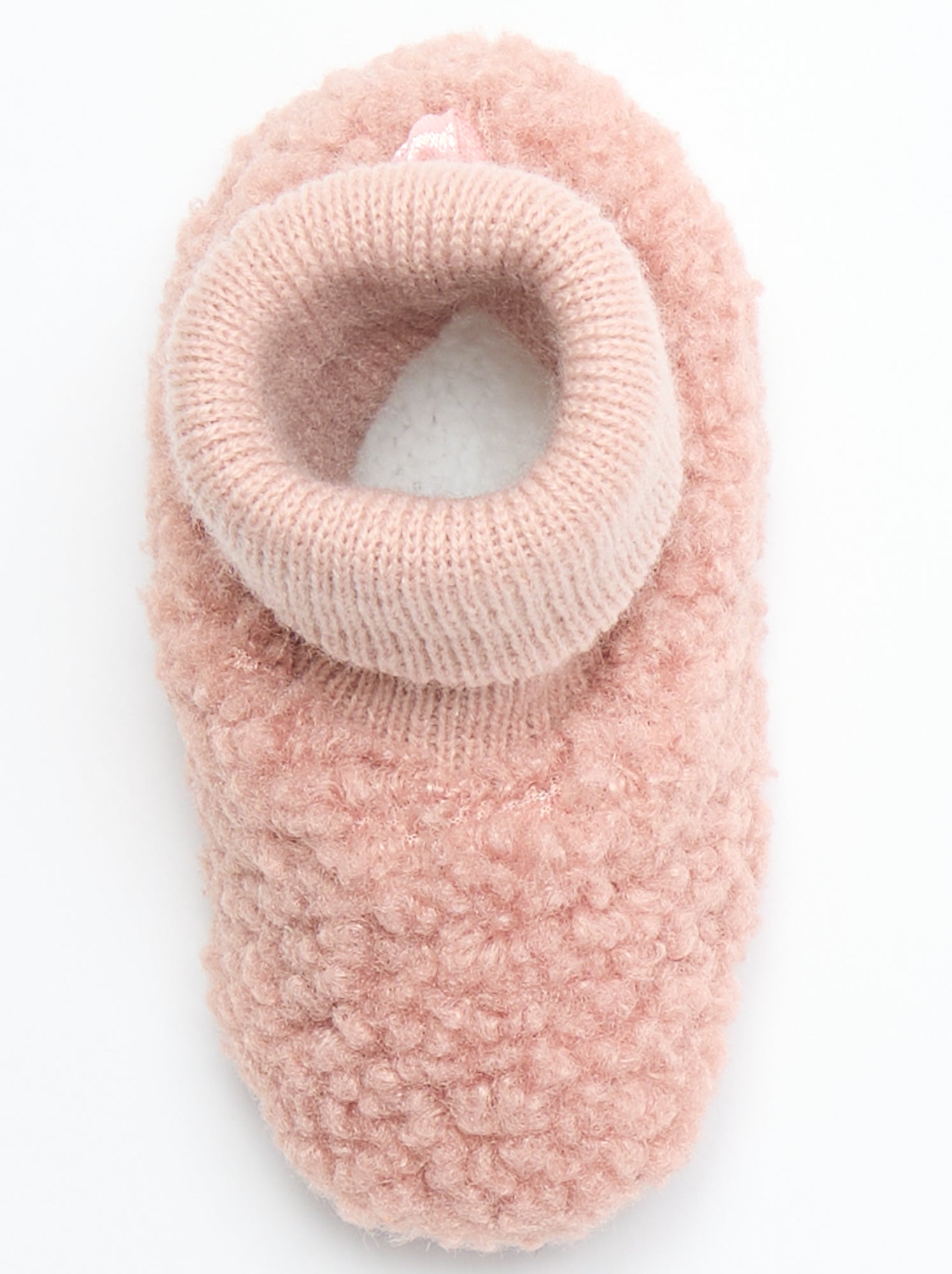 Chaussons fourrés - Rose