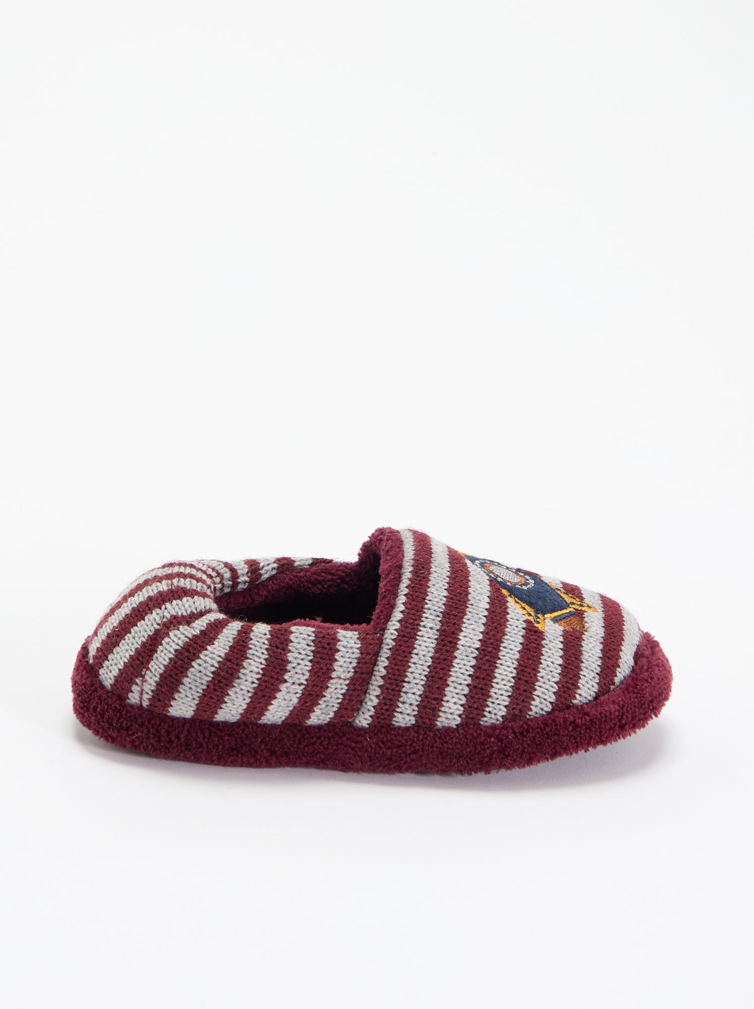 Chaussons intérieurs fourrés - Rouge