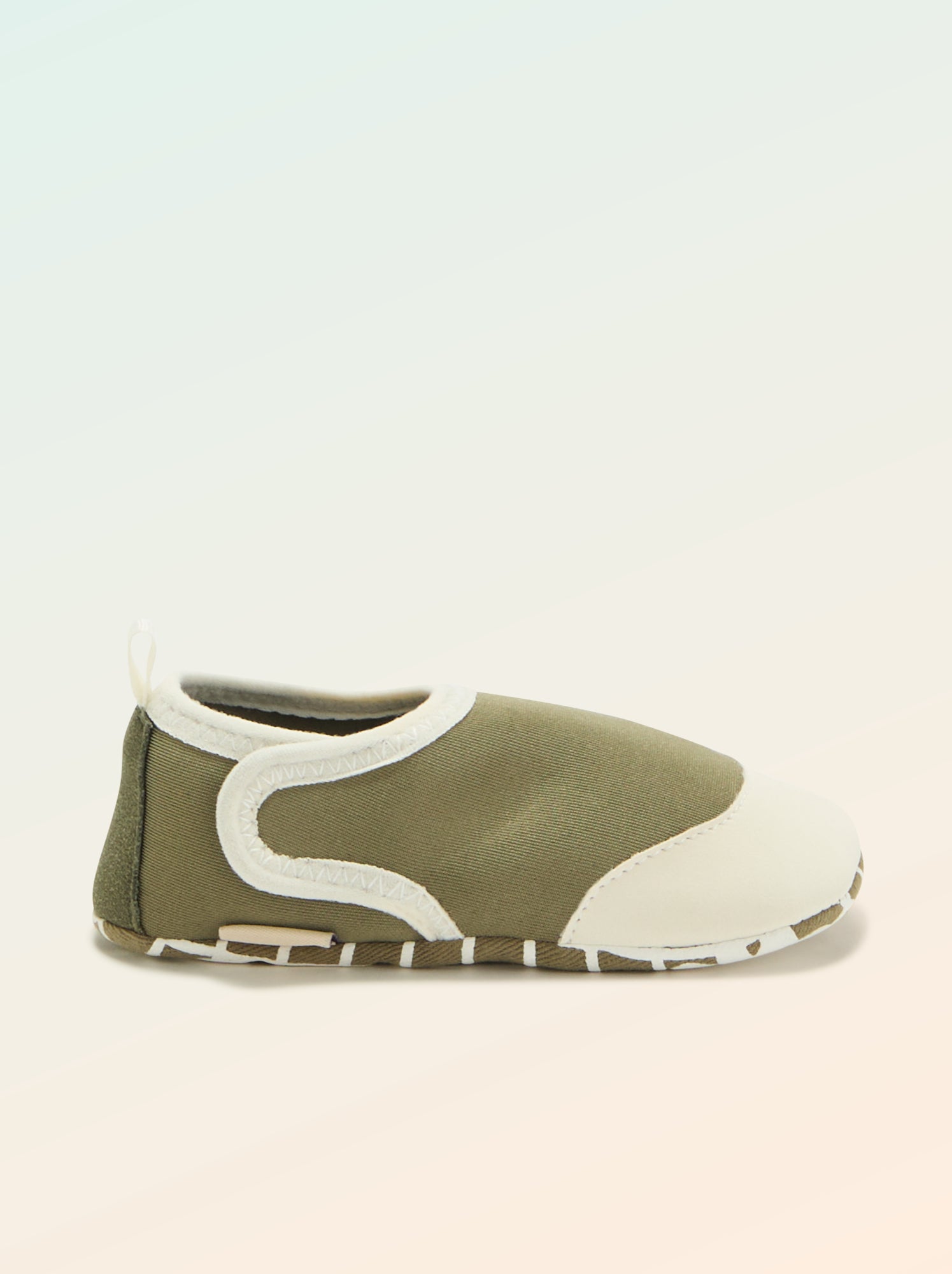 Chaussons motricité 2 '4 pattes' - Kitchoun - Vert