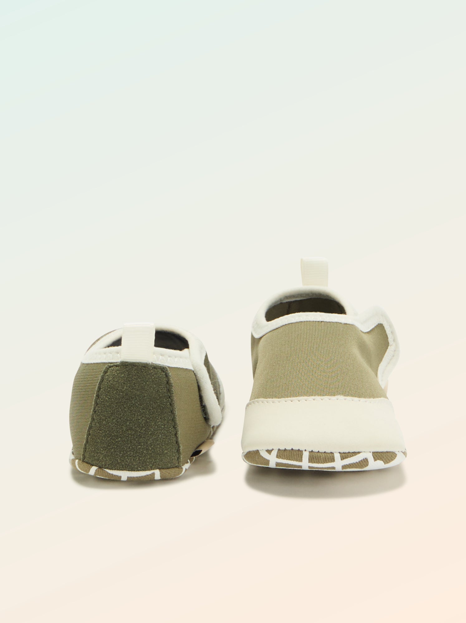 Chaussons motricité 2 '4 pattes' - Kitchoun - Vert
