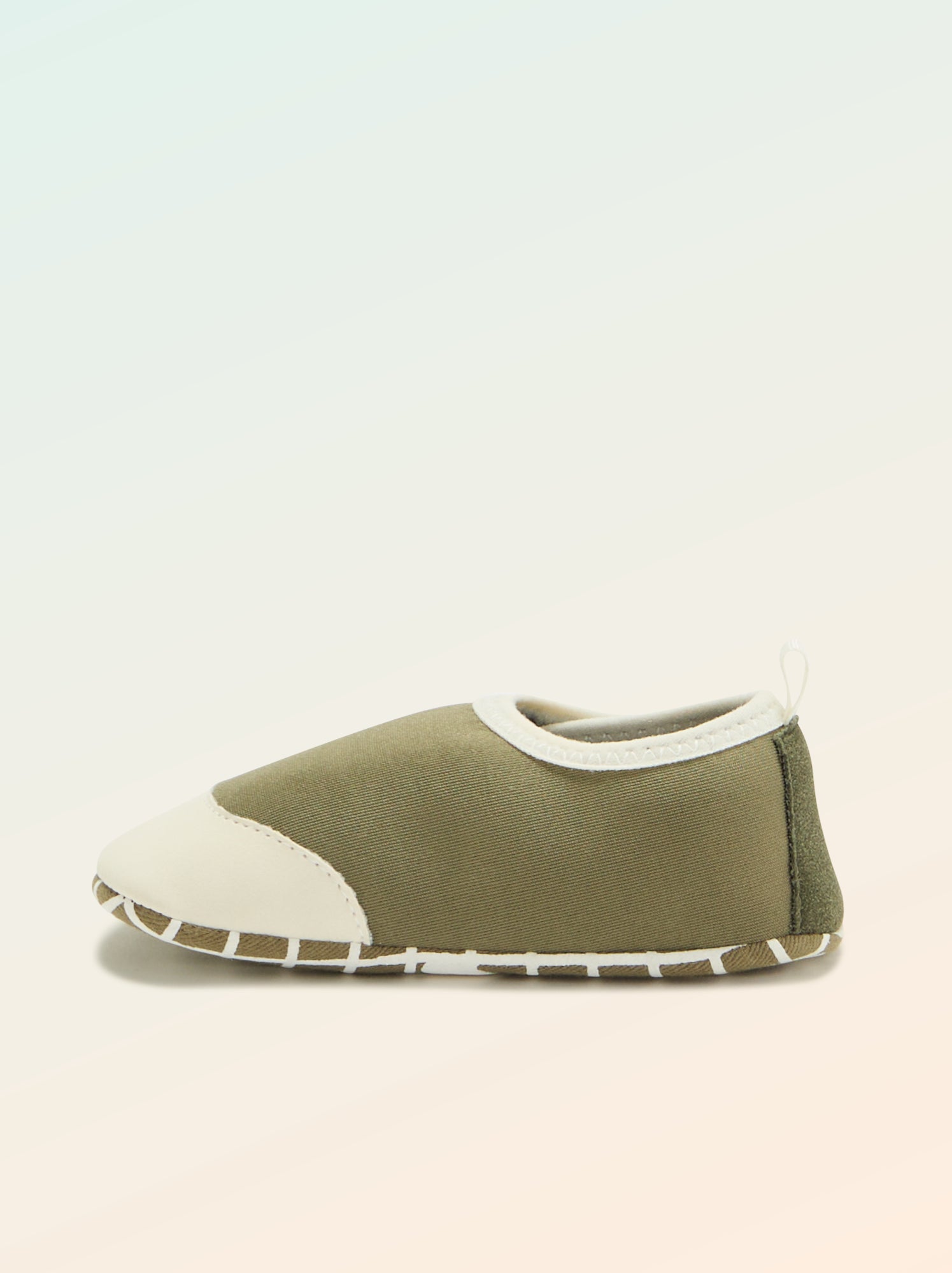 Chaussons motricité 2 '4 pattes' - Kitchoun - Vert