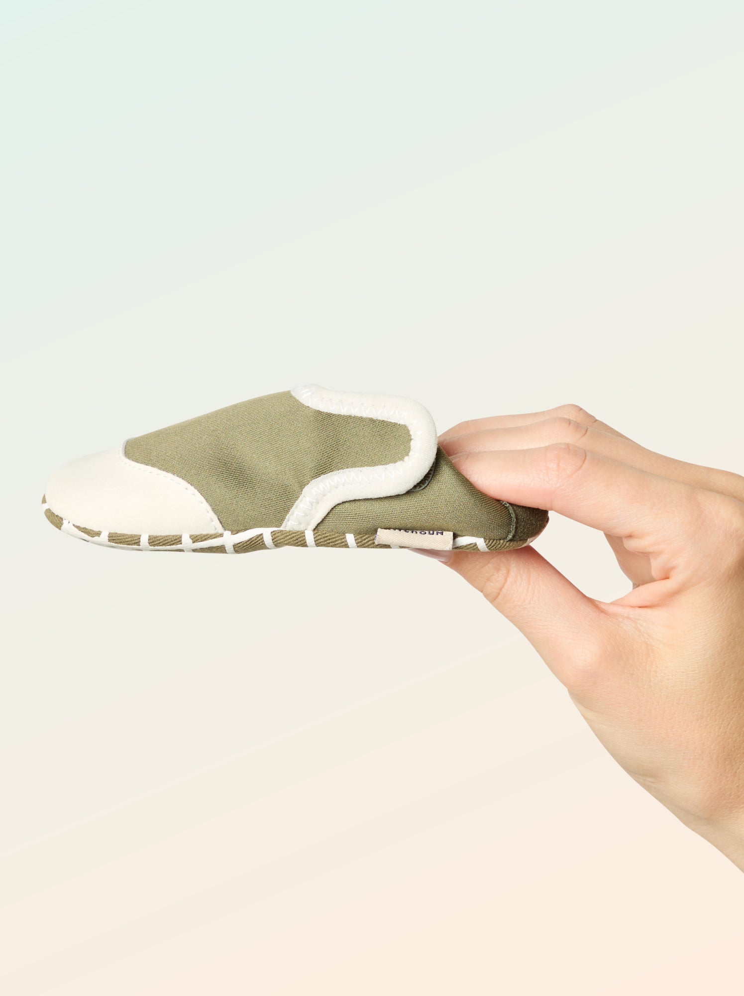 Chaussons motricité 2 '4 pattes' - Kitchoun - Vert