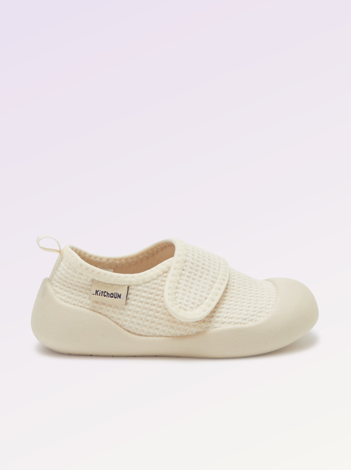 Chaussons motricité 3 '1ers pas' - Kitchoun - Beige (DMT51_4)