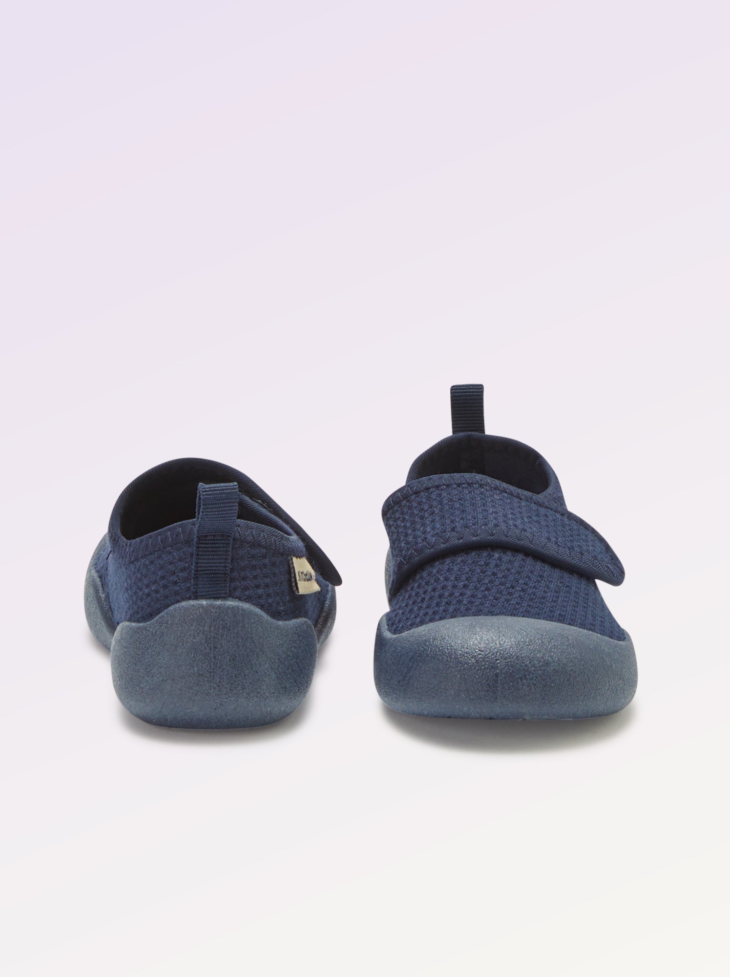 Chaussons motricité 3 '1ers pas' - Kitchoun - Bleu