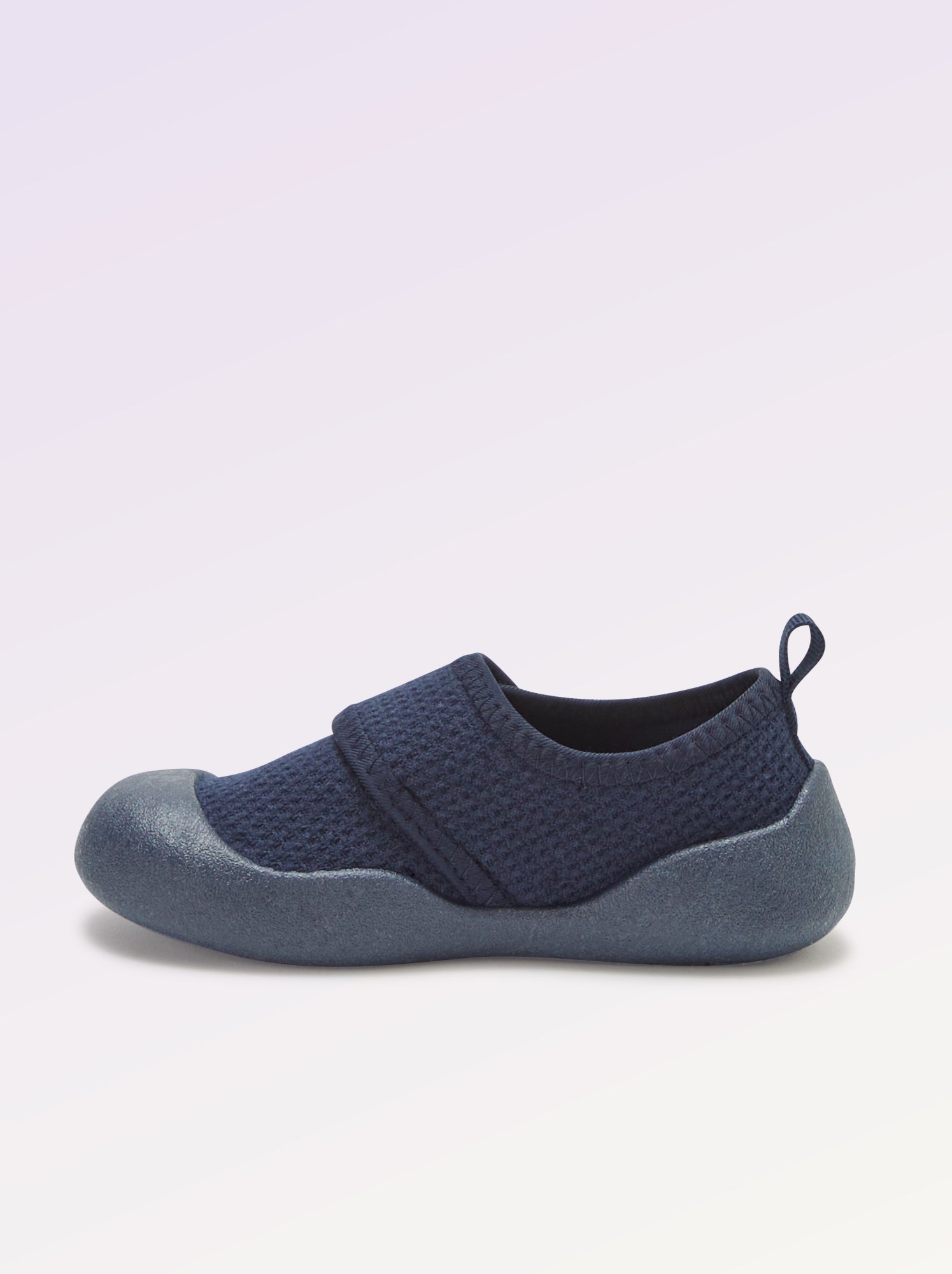 Chaussons motricité 3 '1ers pas' - Kitchoun - Bleu