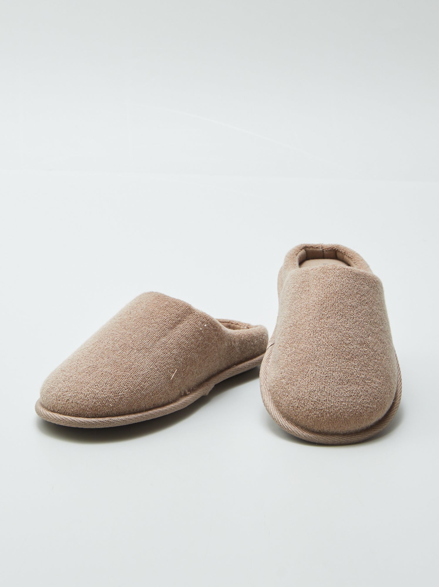 Chaussons mules - Beige