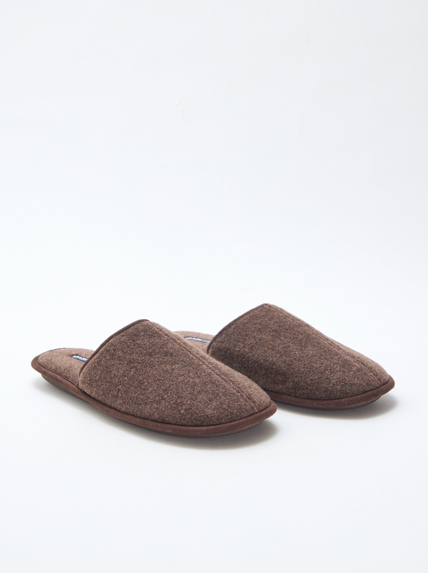 Chaussons mules - Marron