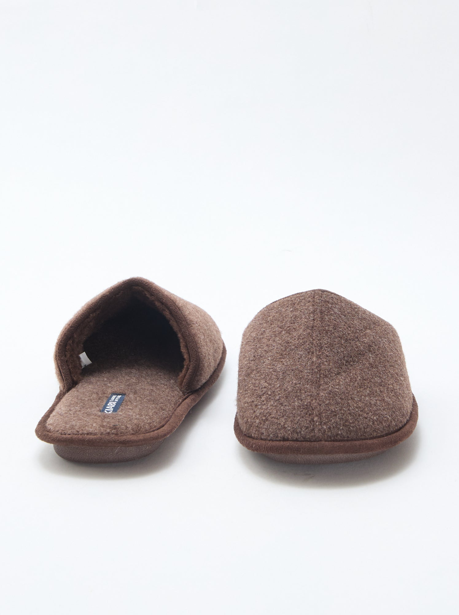 Chaussons mules - Marron