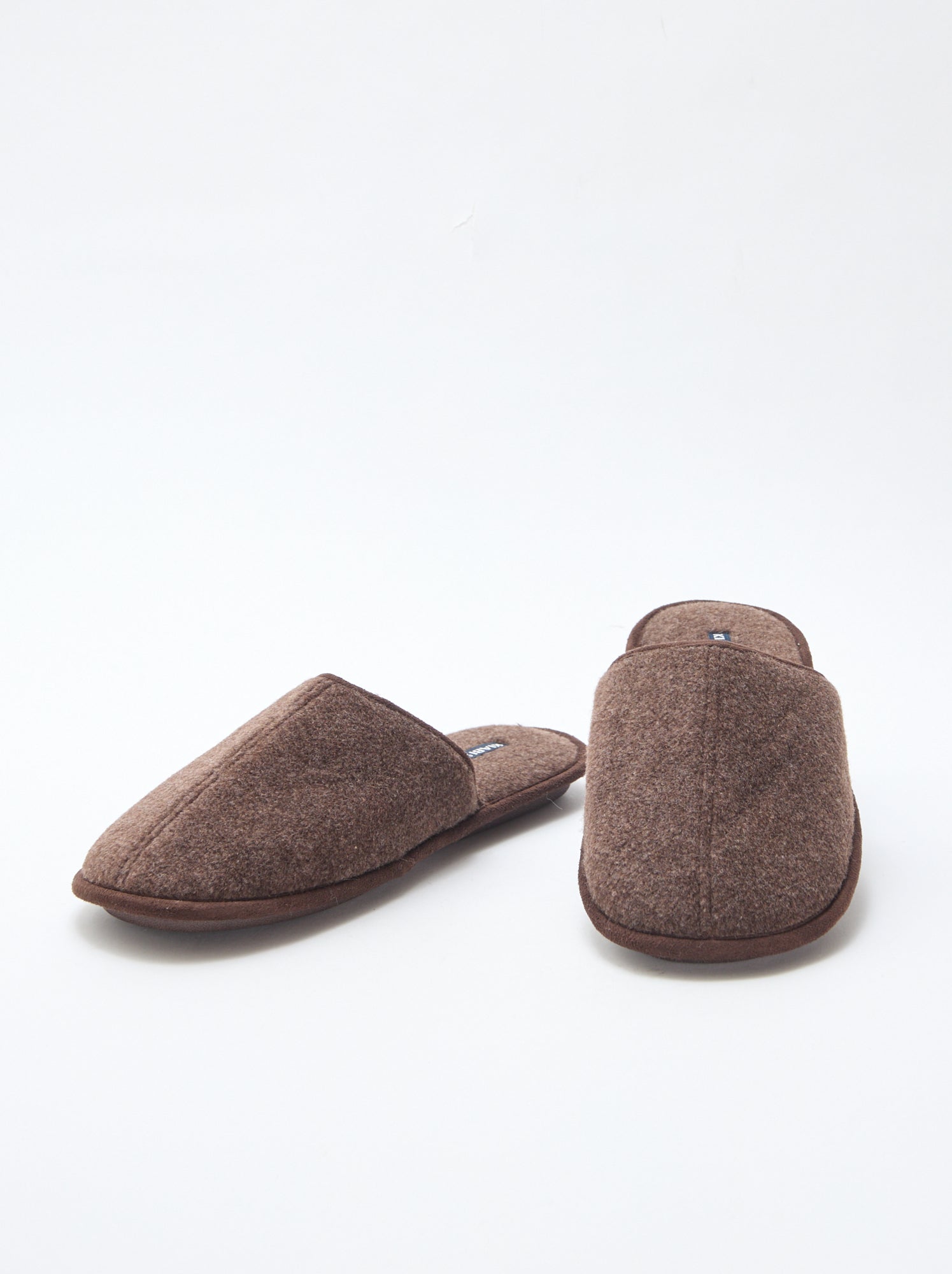 Chaussons mules - Marron