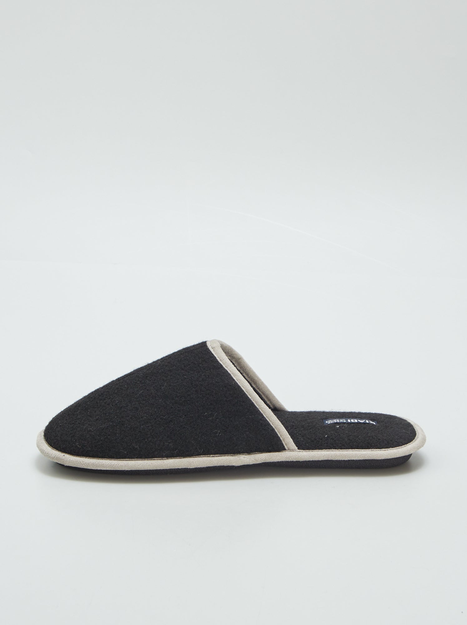 Chaussons mules - Noir