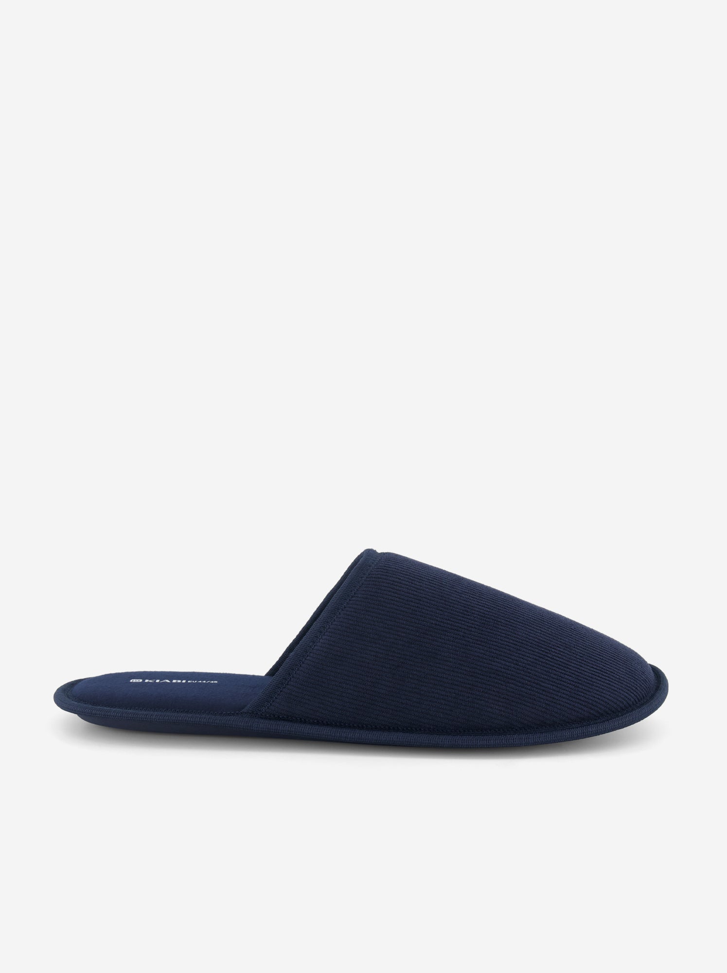 Chaussons mules unis - Bleu