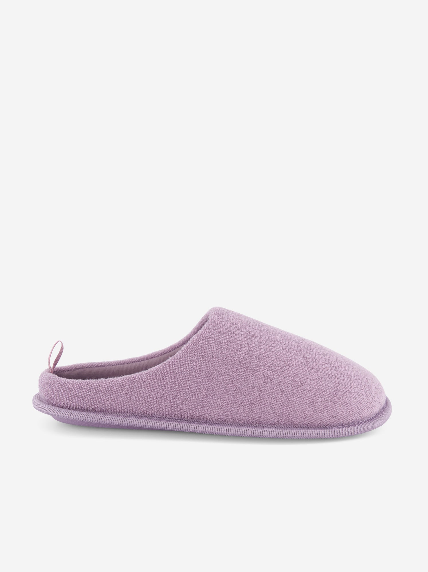 Chaussons mules unis - Violet