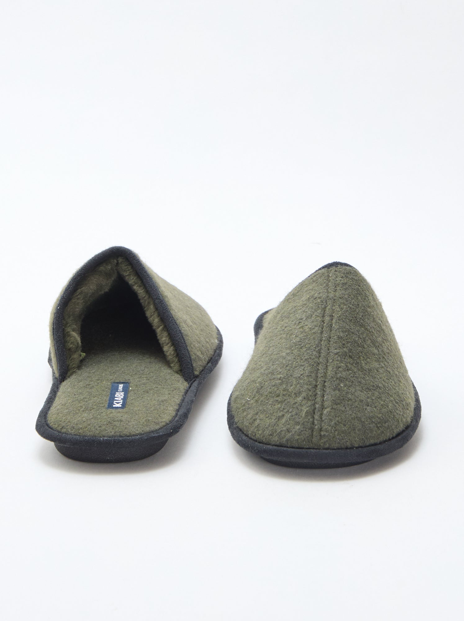 Chaussons mules - Vert