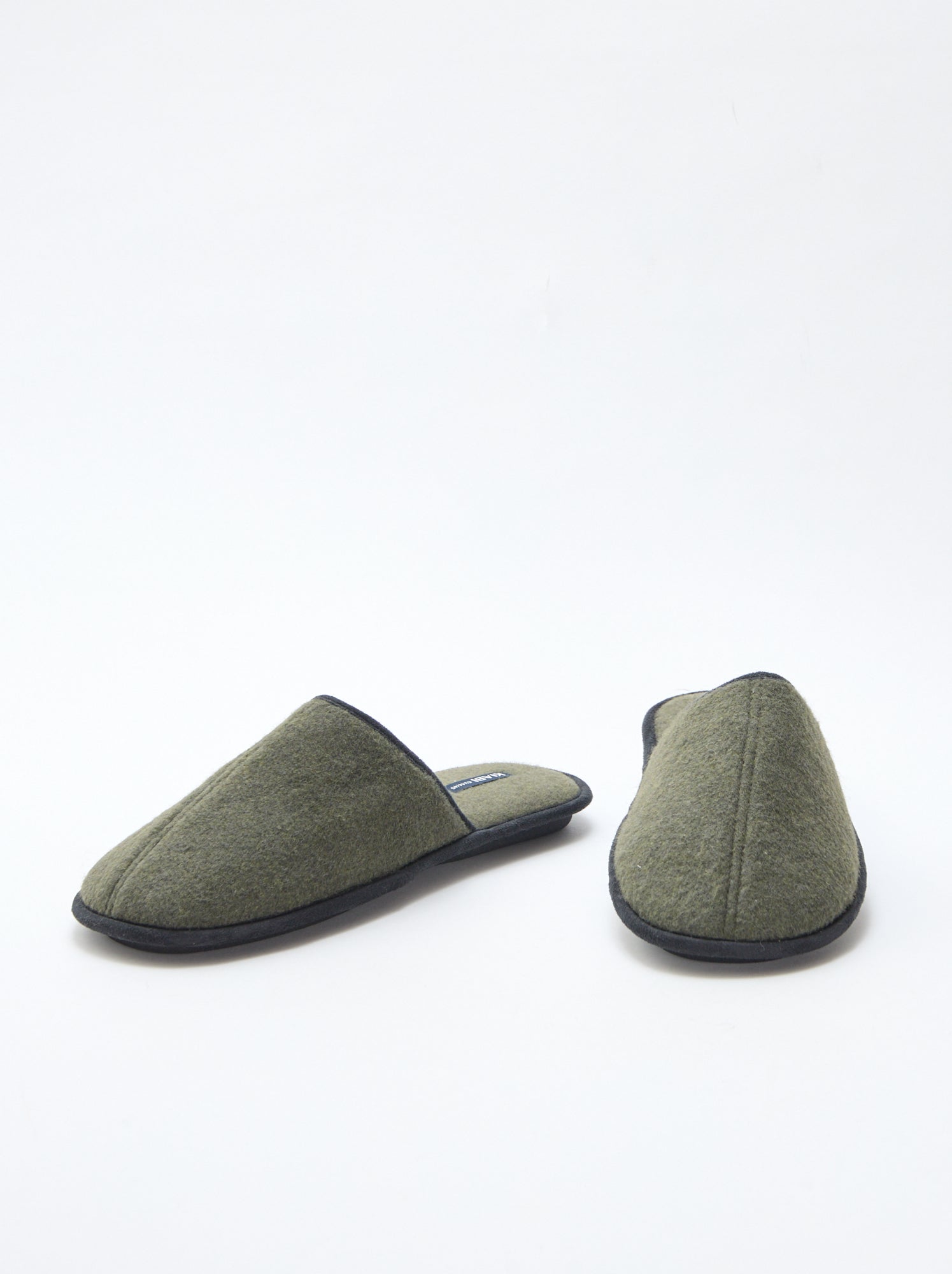 Chaussons mules - Vert