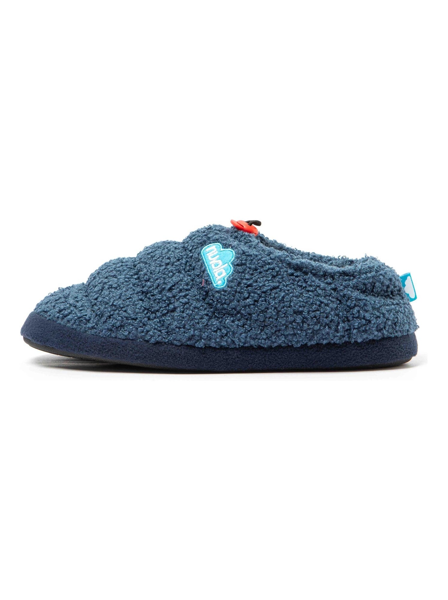 Chaussons unisexes nuvola semelle en gomme - Bleu marine