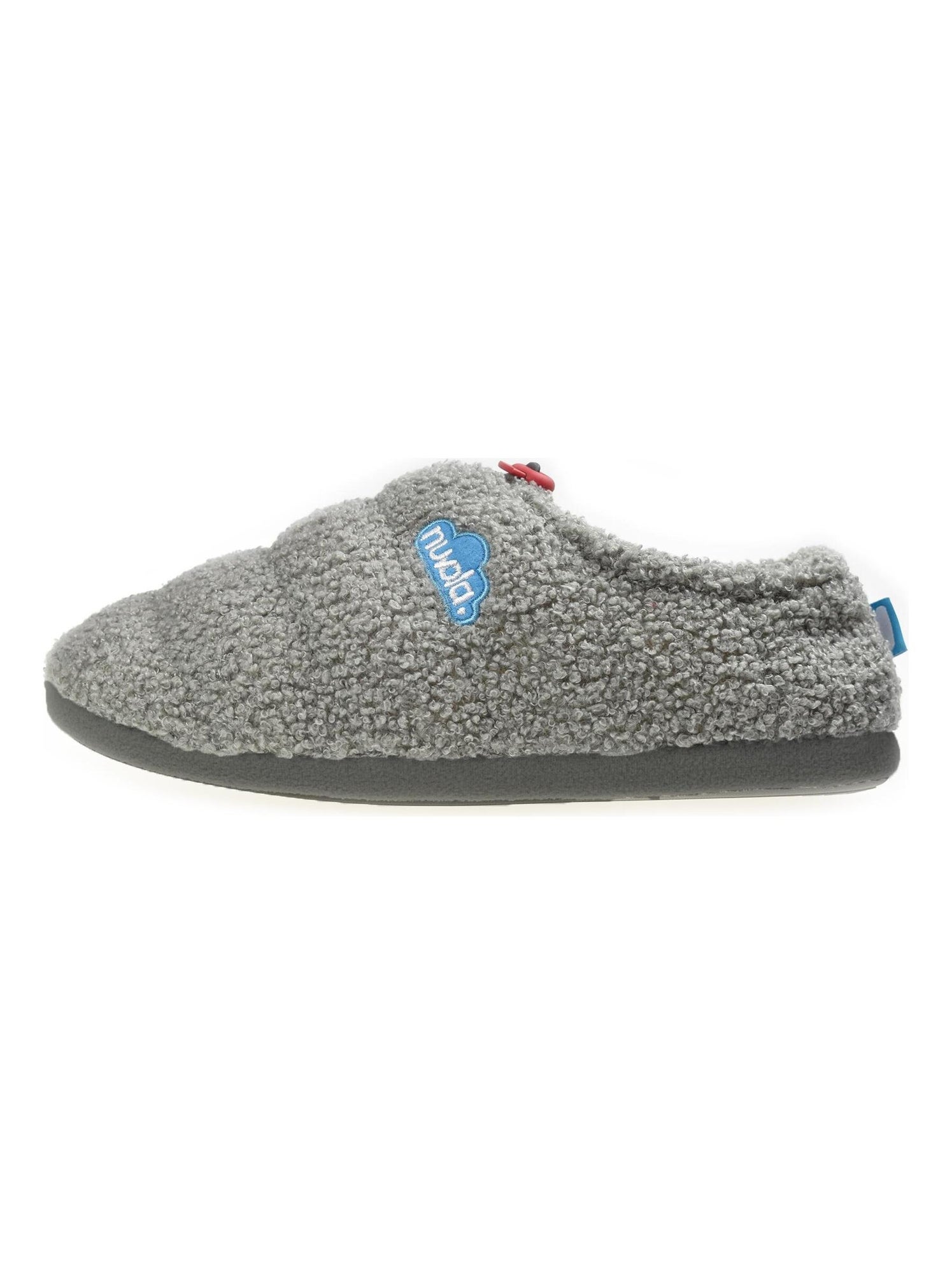 Chaussons unisexes nuvola semelle en gomme - Gris