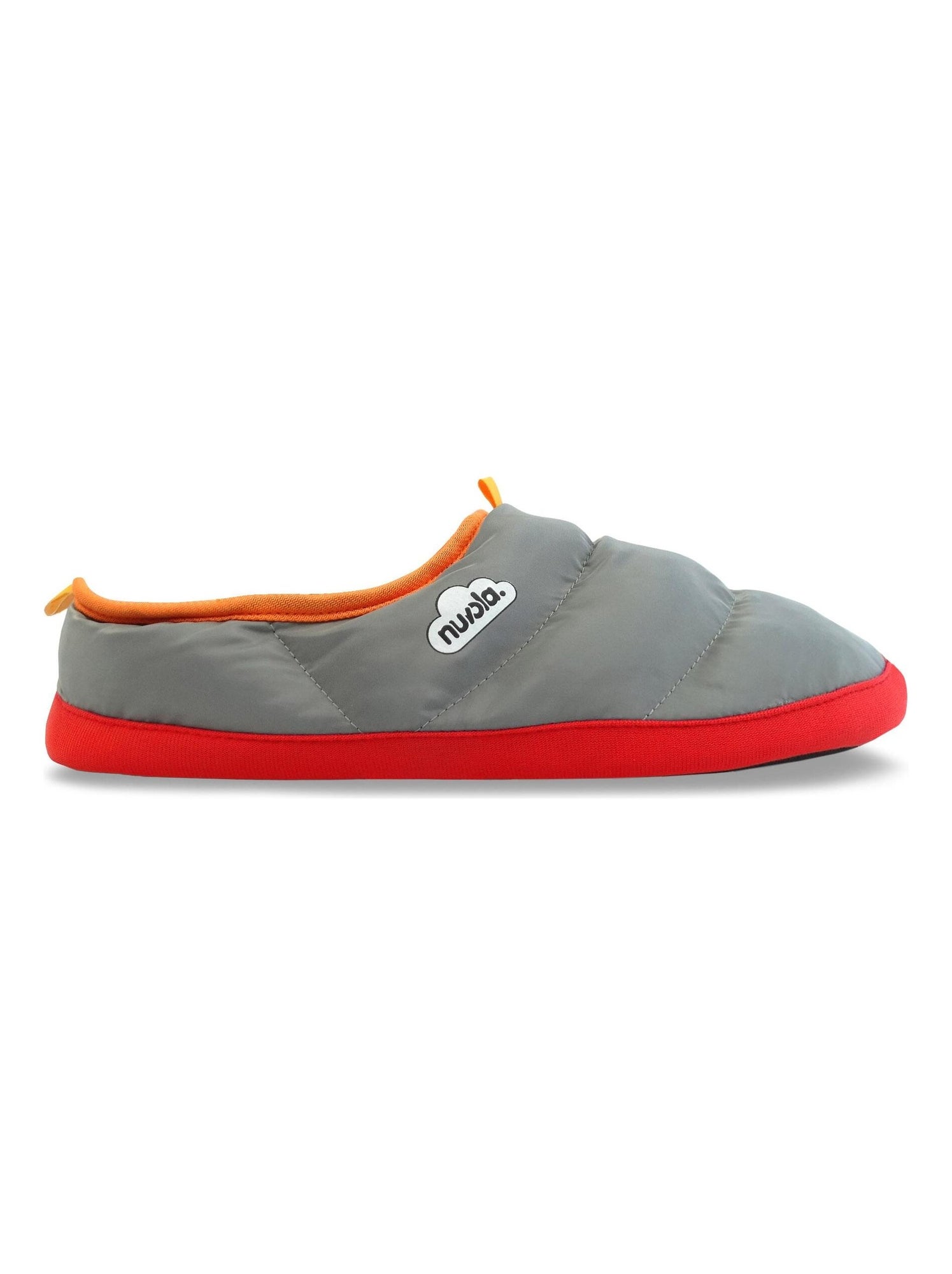 Chaussons unisexes nuvola avec semelle en gomme - Gris Gris