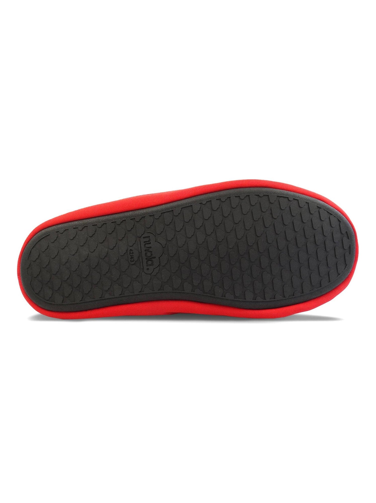 Chaussons unisexes nuvola avec semelle en gomme - Gris Gris
