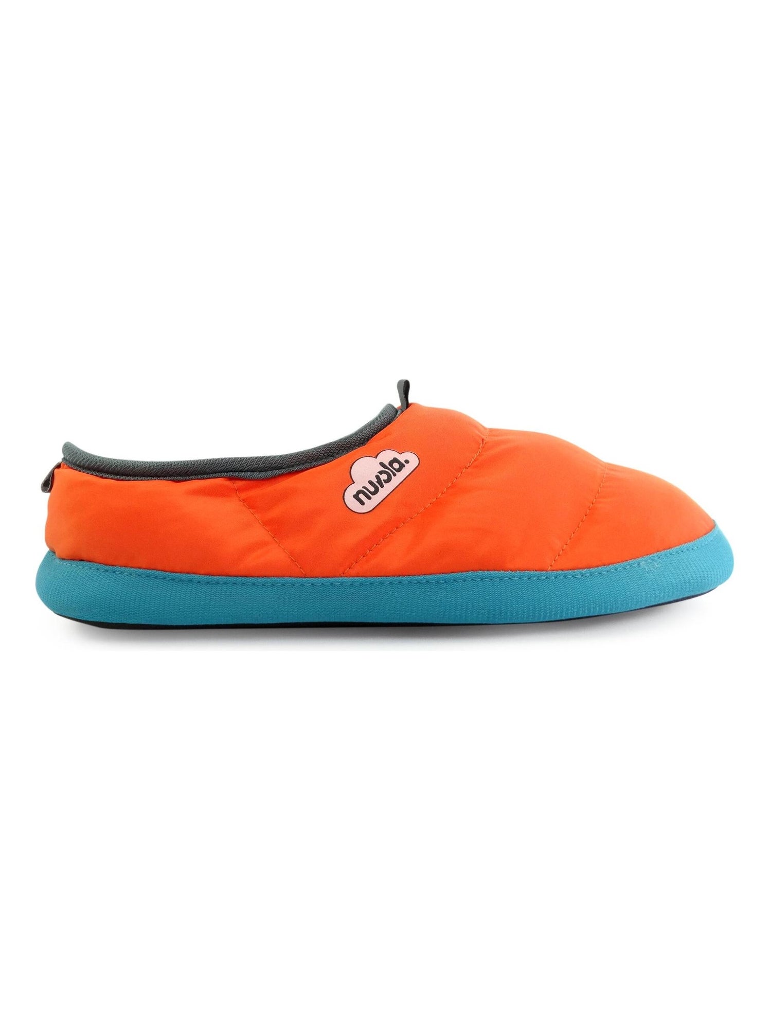Chaussons unisexes nuvola avec semelle en gomme - Orange