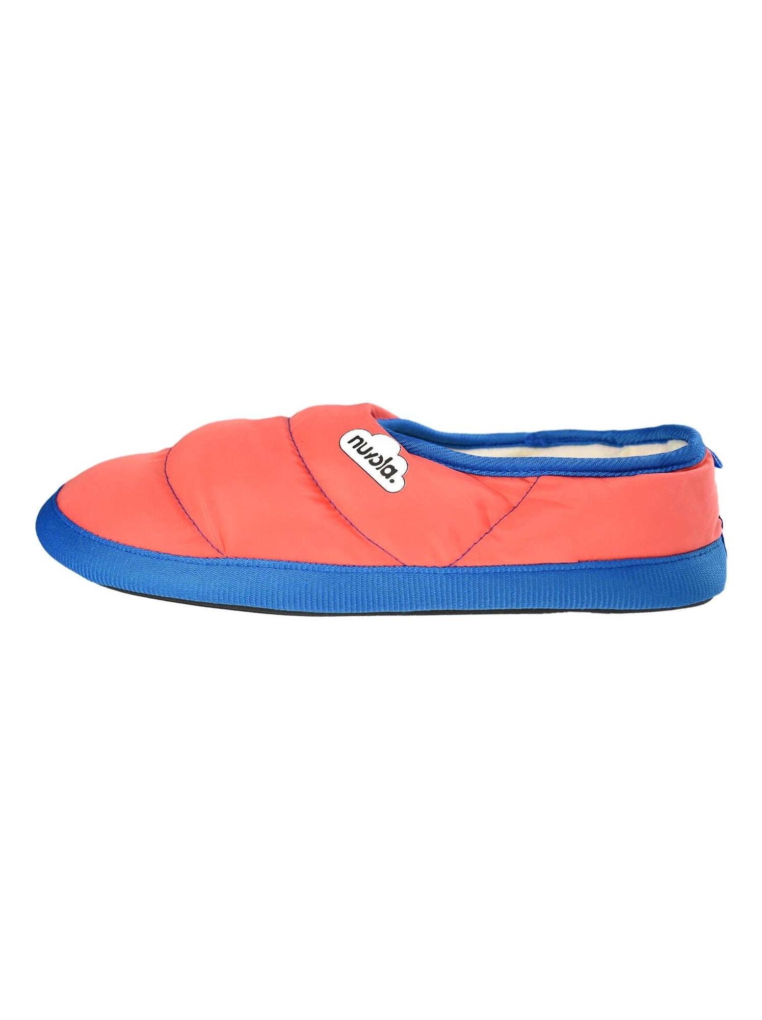 Chaussons unisexes nuvola avec semelle en gomme - Rose clair