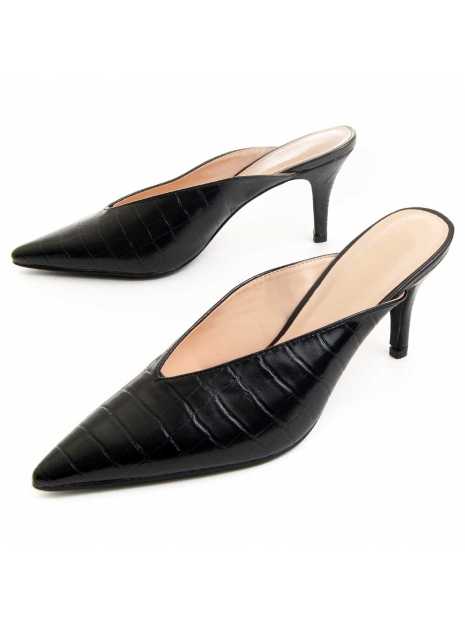 Chaussure à Talons Hauts Matériel Synthétique Montevita - Noir