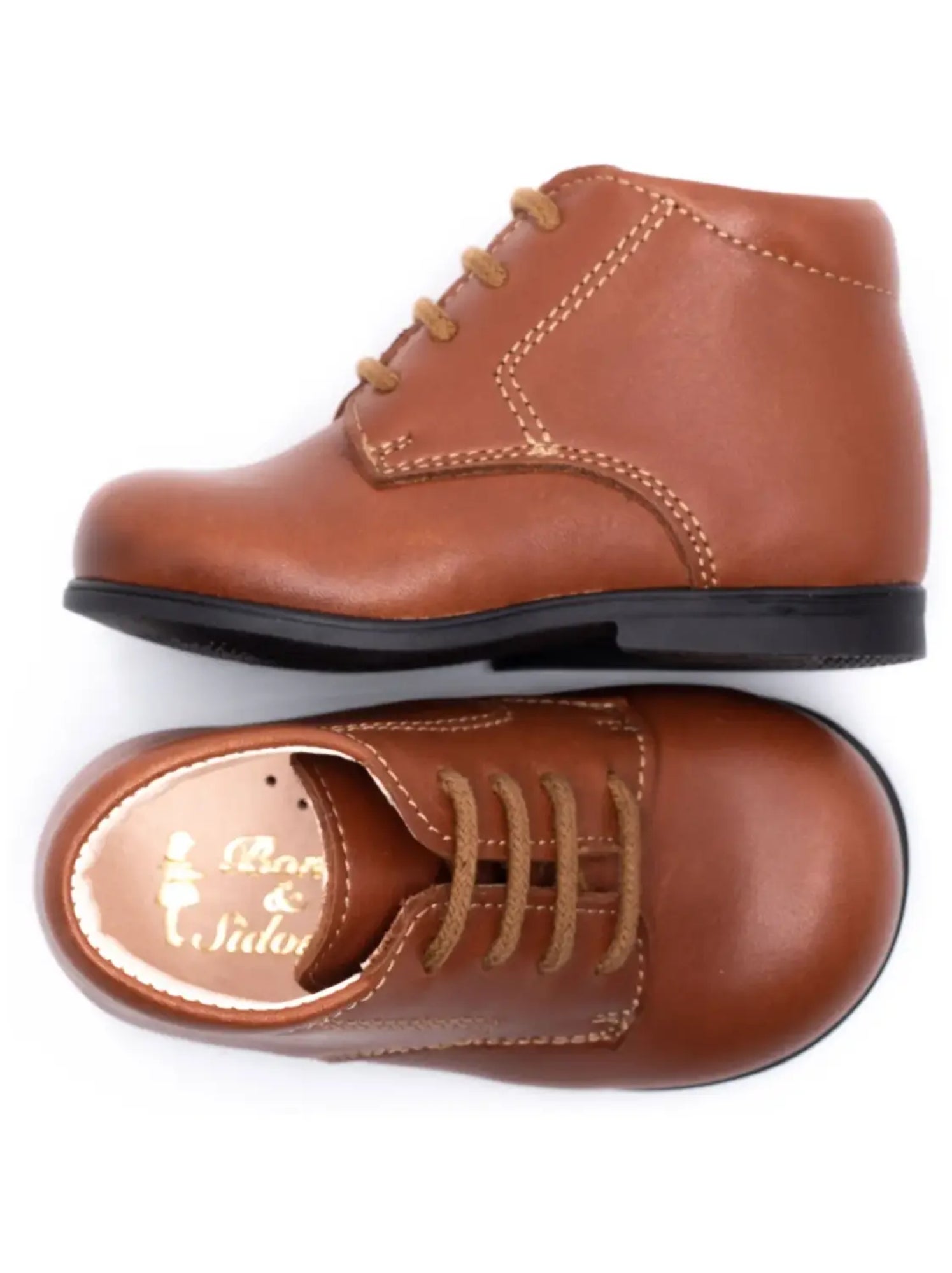 Chaussure Premier Pas - Boni Baby - Marron havane