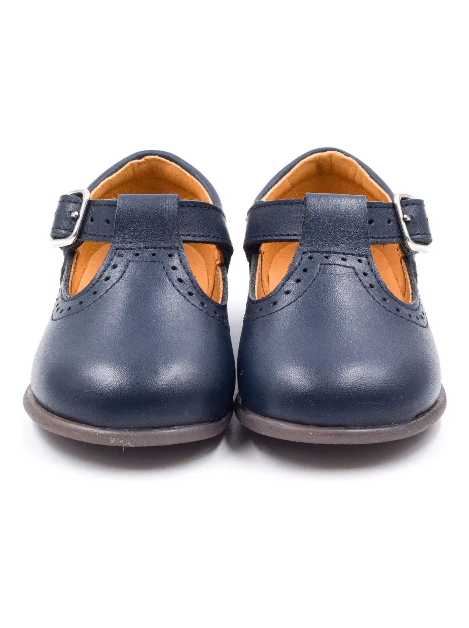 Chaussures en Cuir à Boucle - Boni Max - Bleu