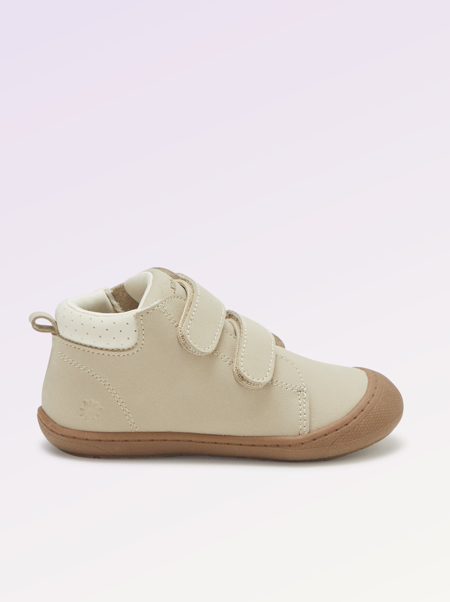Chaussures motricité 3 '1ers pas' - Kitchoun - Beige