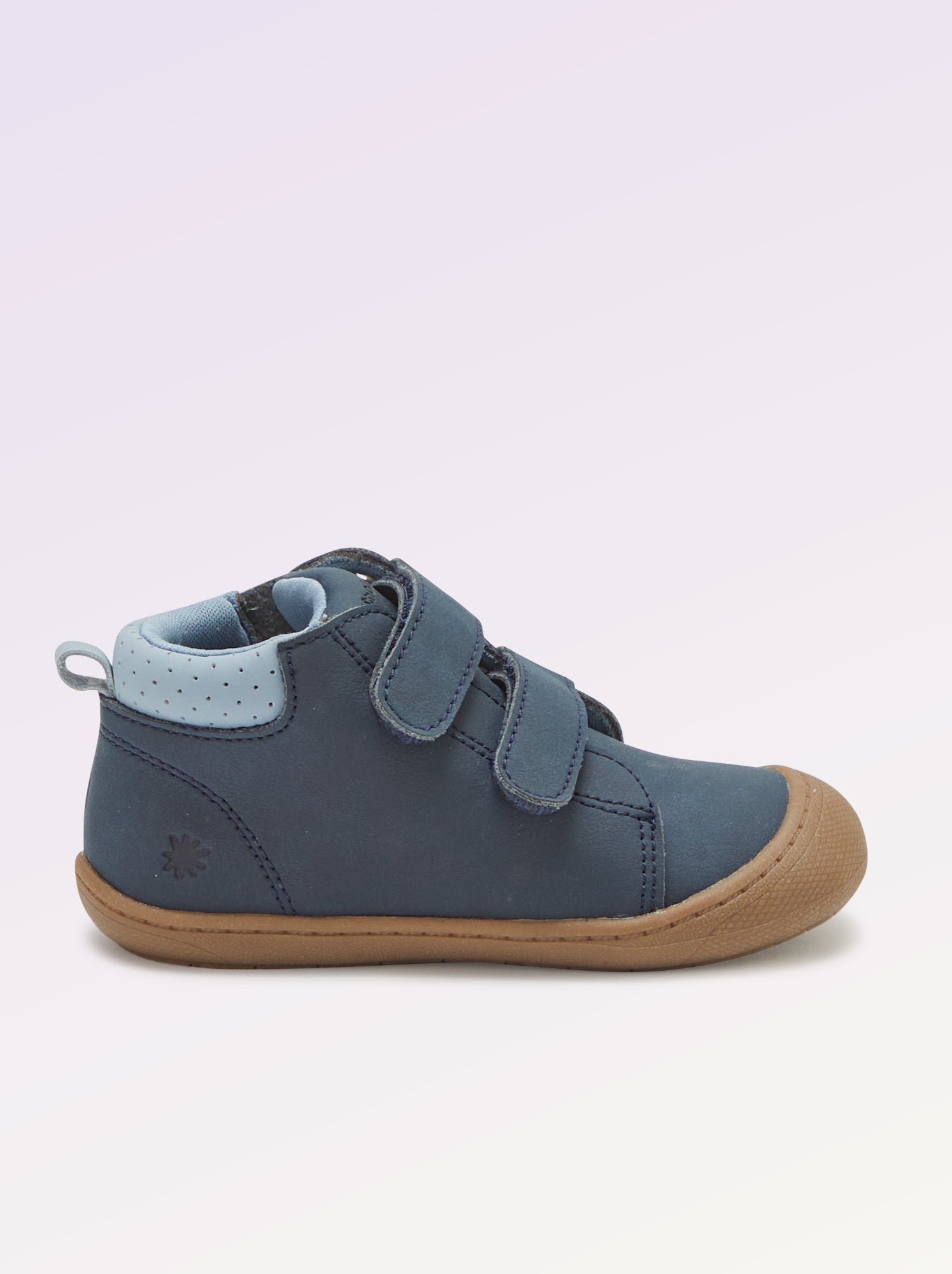 Chaussures motricité 3 '1ers pas' - Kitchoun - Bleu