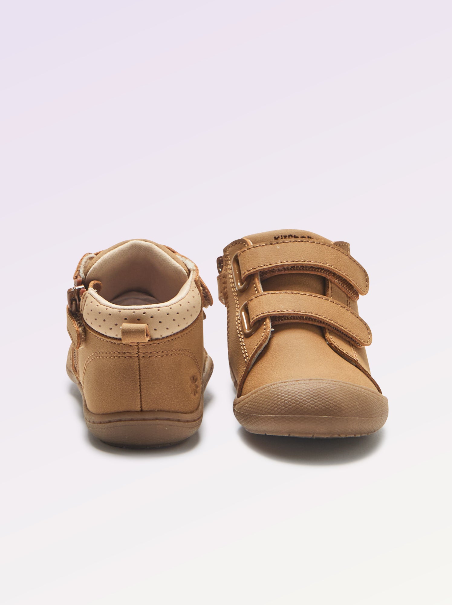 Chaussures motricité 3 '1ers pas' - Kitchoun - Marron (DMR14_6)