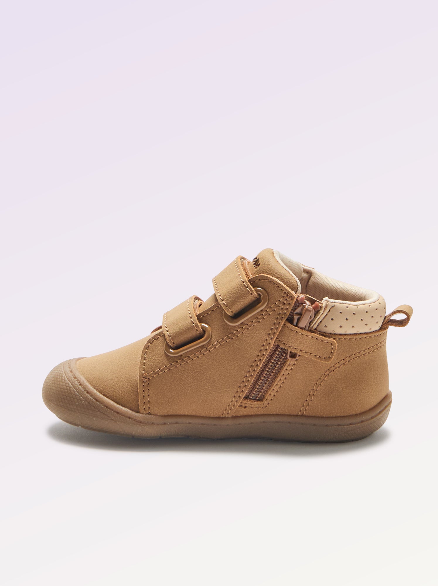 Chaussures motricité 3 '1ers pas' - Kitchoun - Marron (DMR14_6)