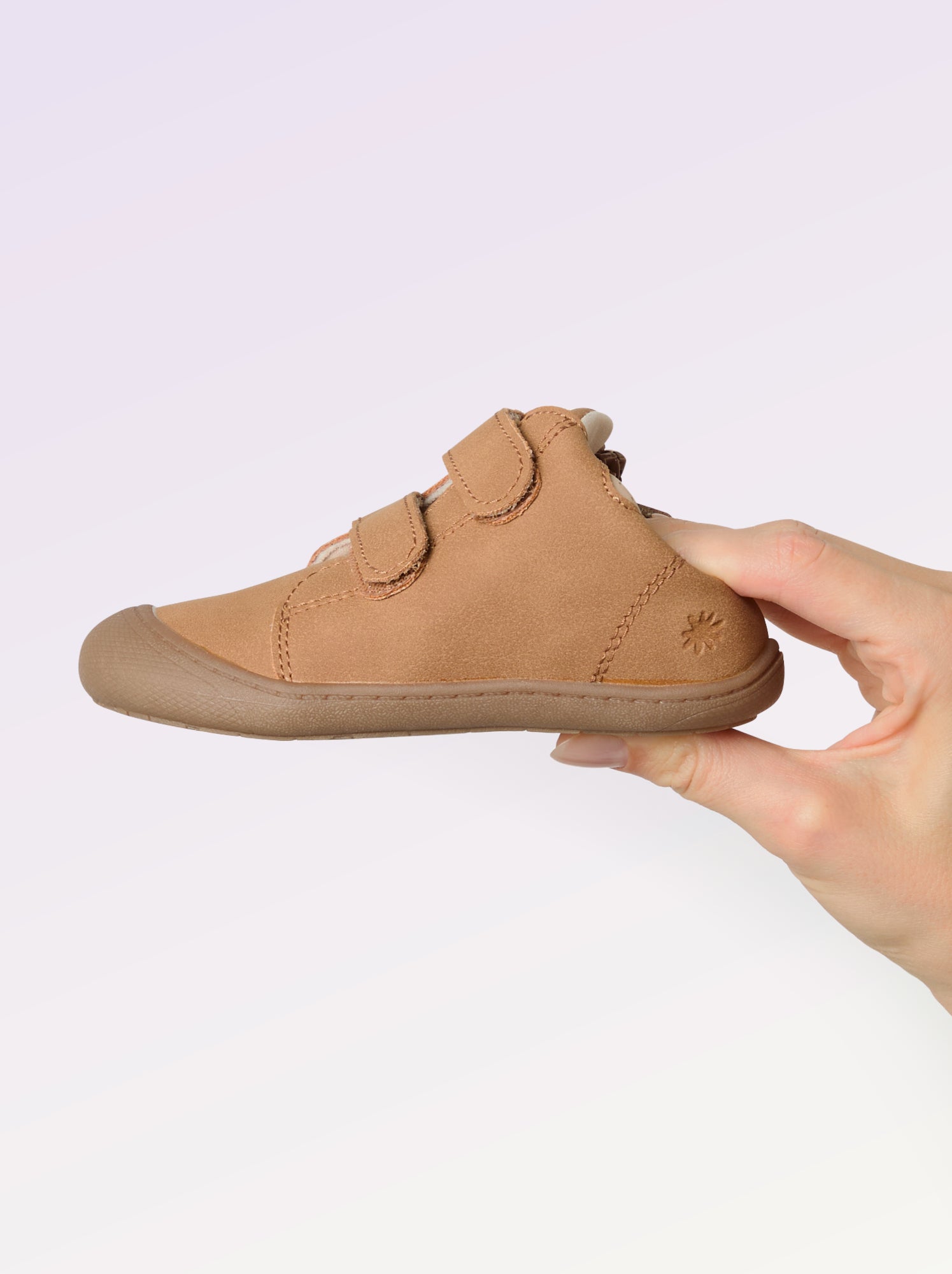Chaussures motricité 3 '1ers pas' - Kitchoun - Marron (DMR14_6)