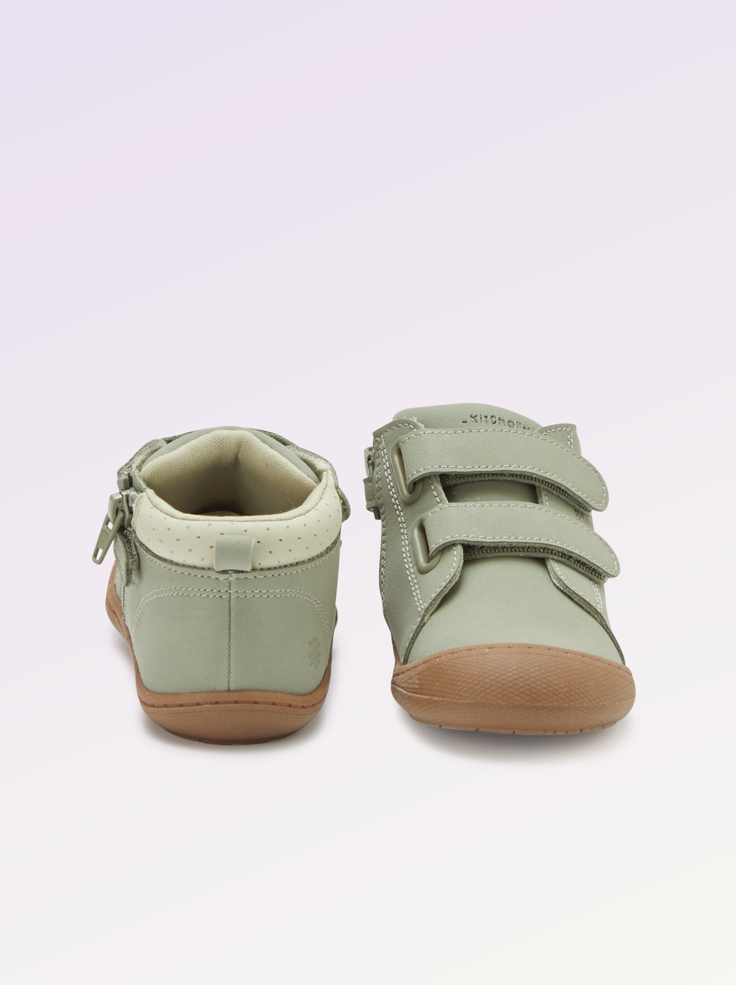 Chaussures motricité 3 '1ers pas' - Kitchoun - Vert