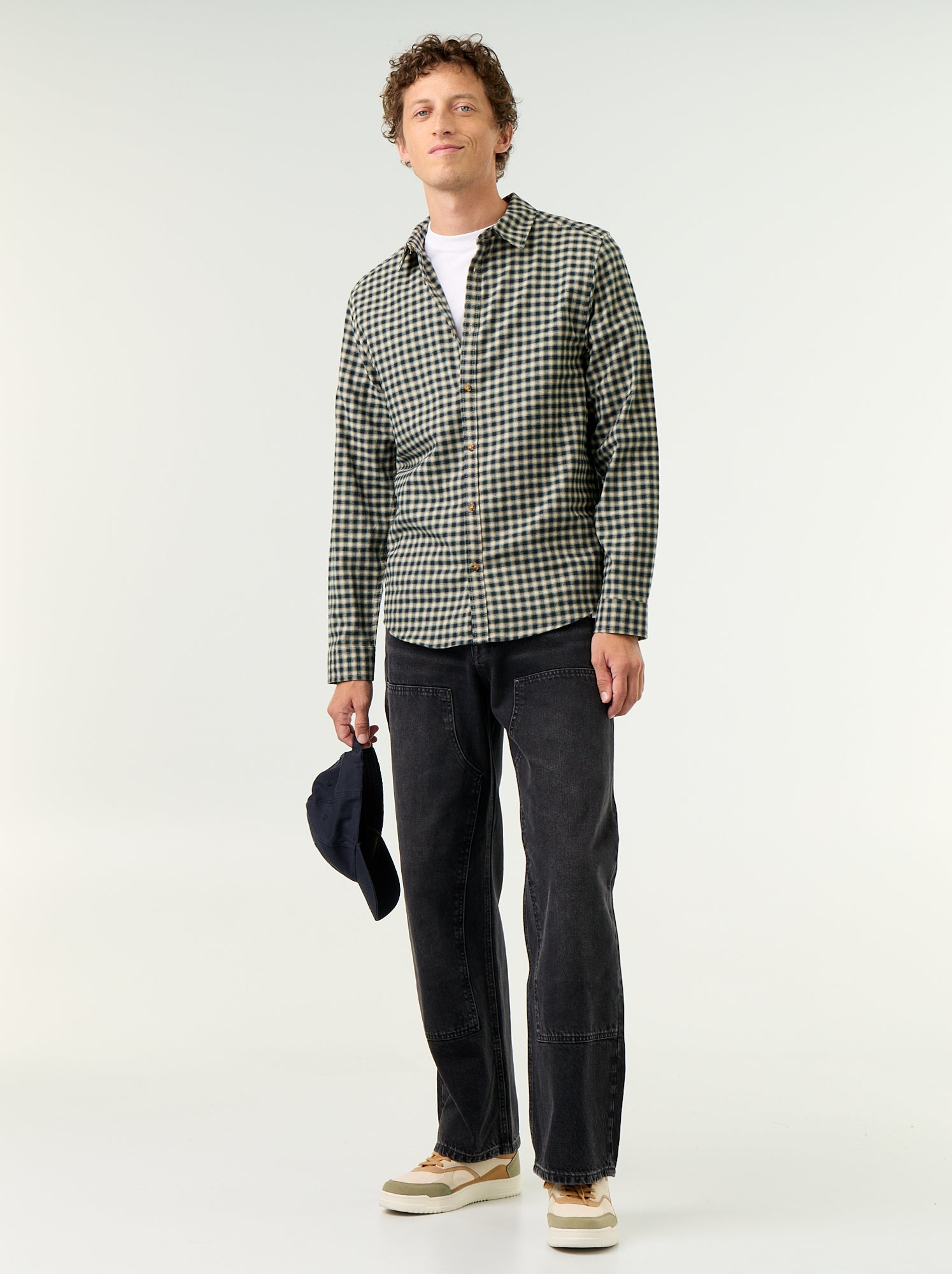 Chemise à carreaux - Vert (GAW86_4)