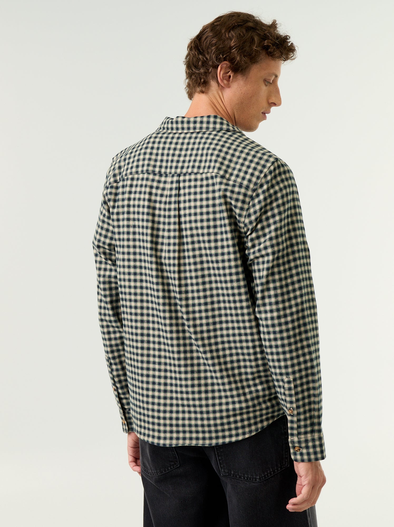 Chemise à carreaux - Vert (GAW86_4)