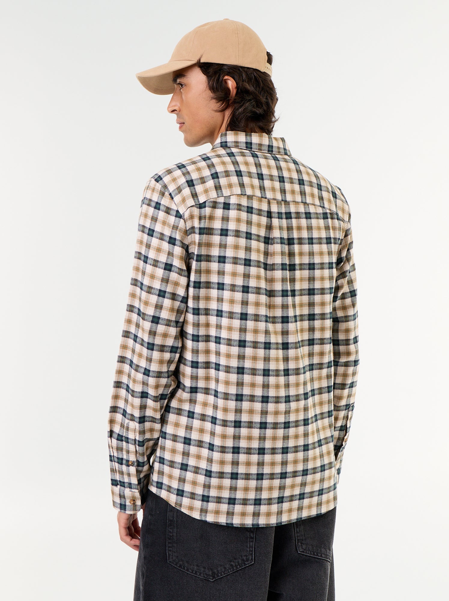 Chemise à carreaux - Vert (GAW86_6)