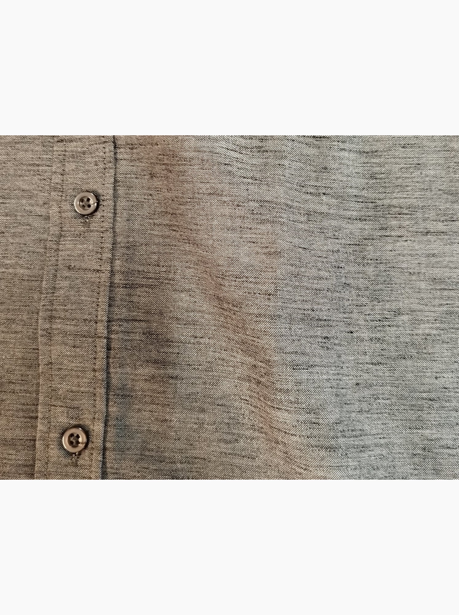 Chemise à manches courtes unie - gris anthracite